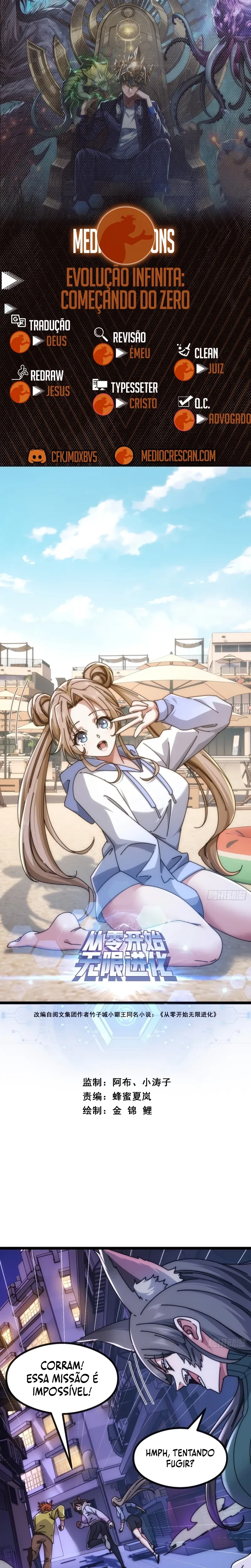 Read Evolução Infinita: Começando do Zero Manga Online