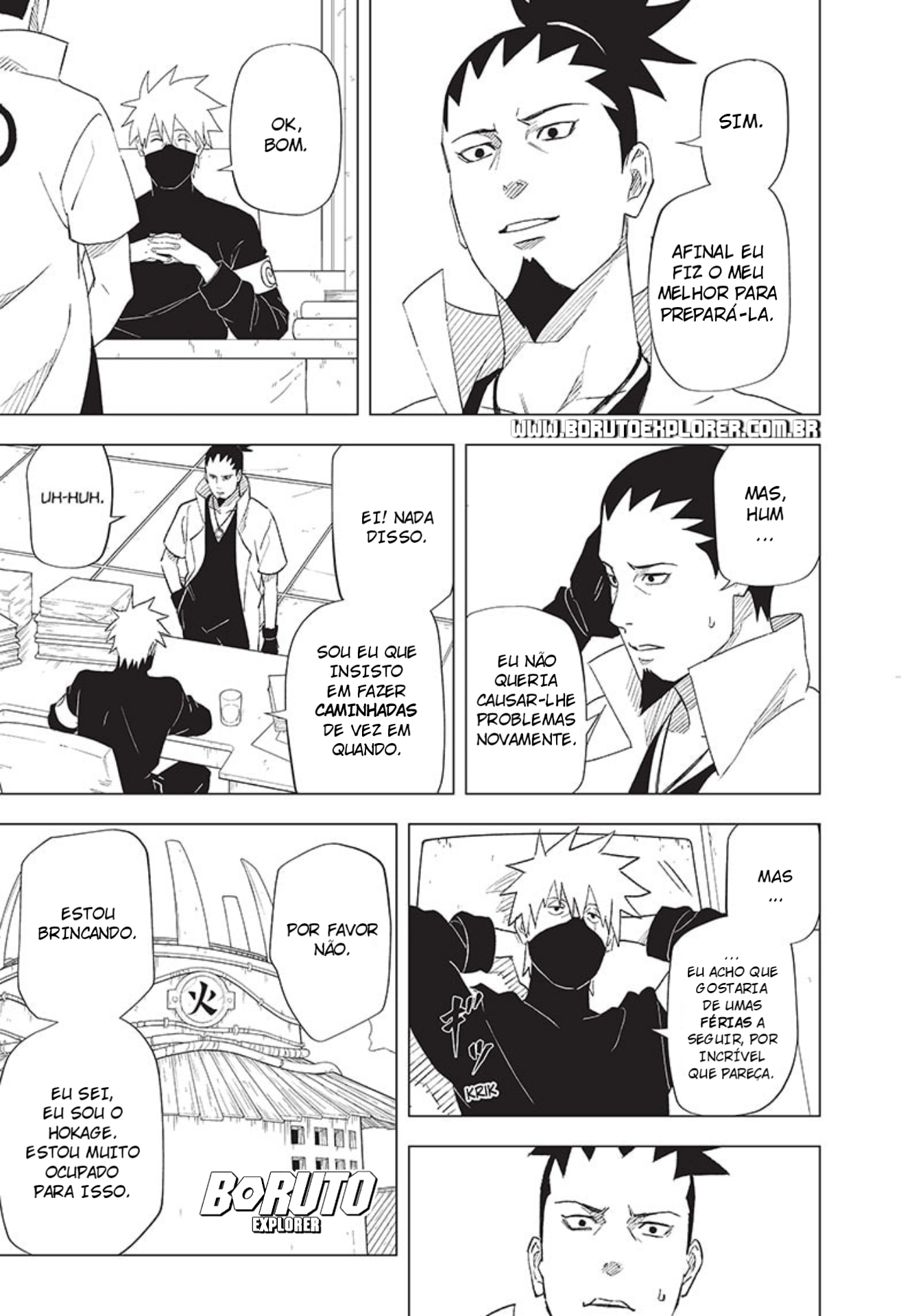 Read Konoha Shinden (Versão em Mangá) Manga Online