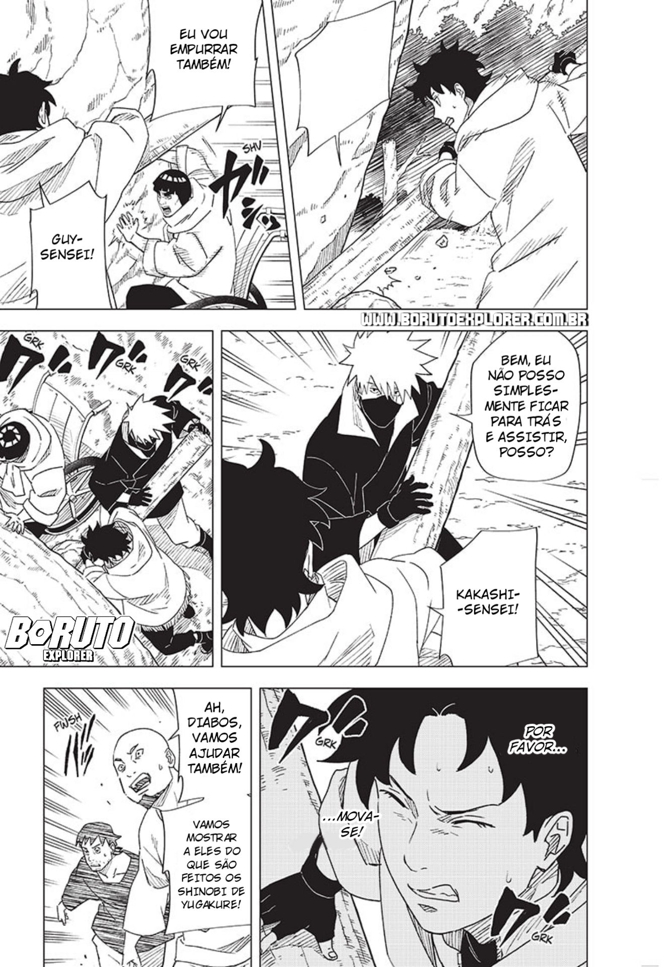 Read Konoha Shinden (Versão em Mangá) Manga Online