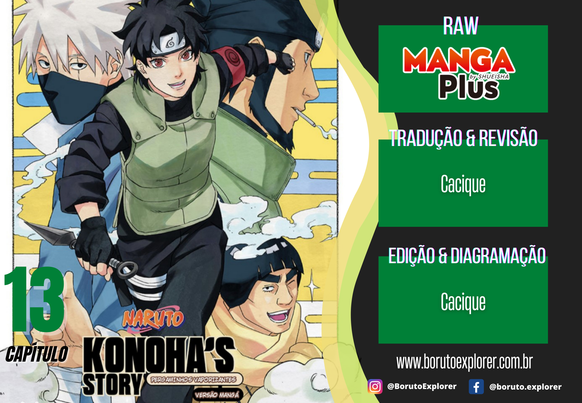 Read Konoha Shinden (Versão em Mangá) Manga Online
