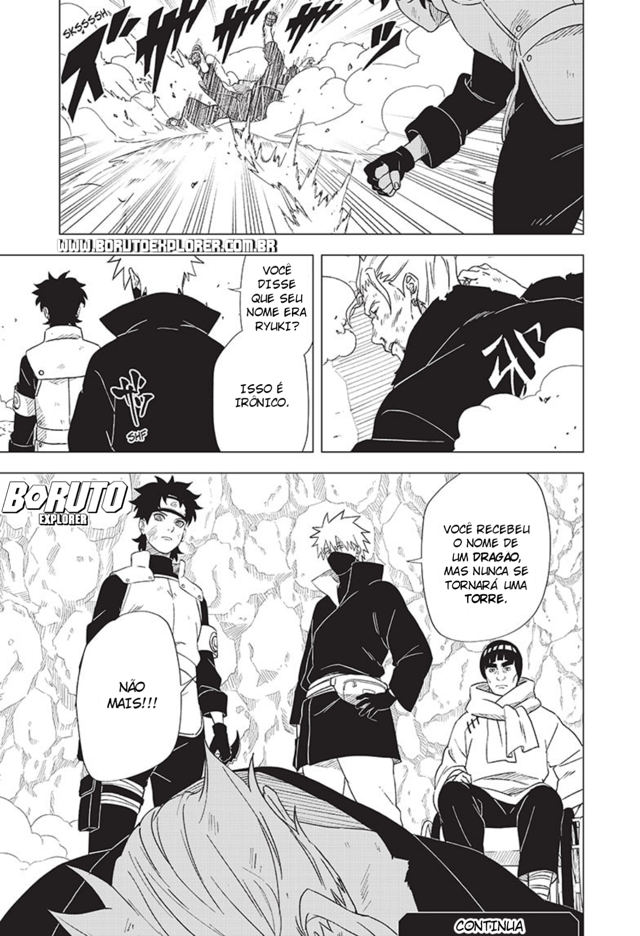 Read Konoha Shinden (Versão em Mangá) Manga Online