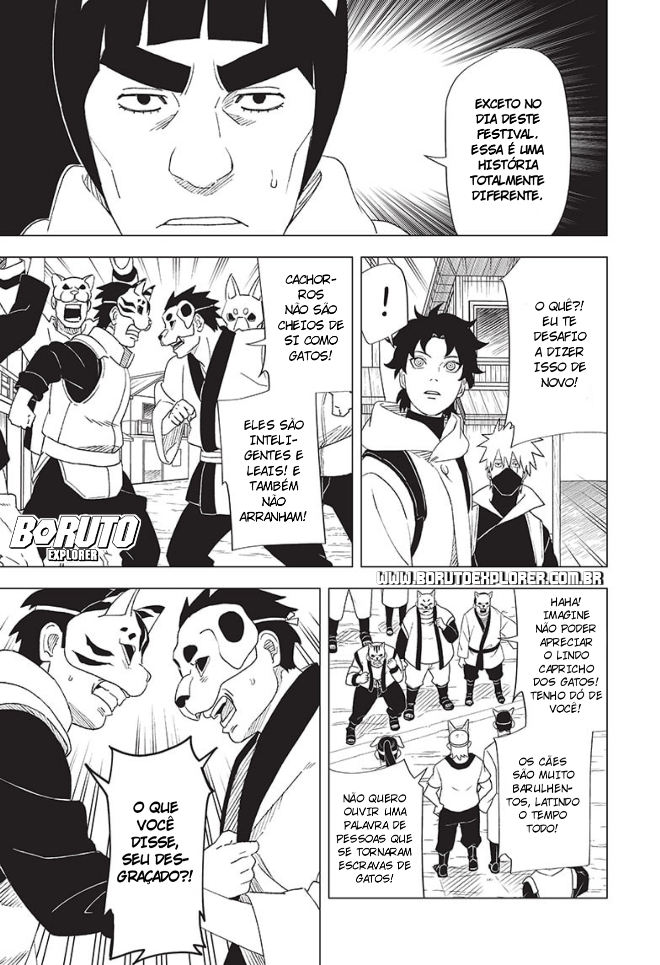 Read Konoha Shinden (Versão em Mangá) Manga Online