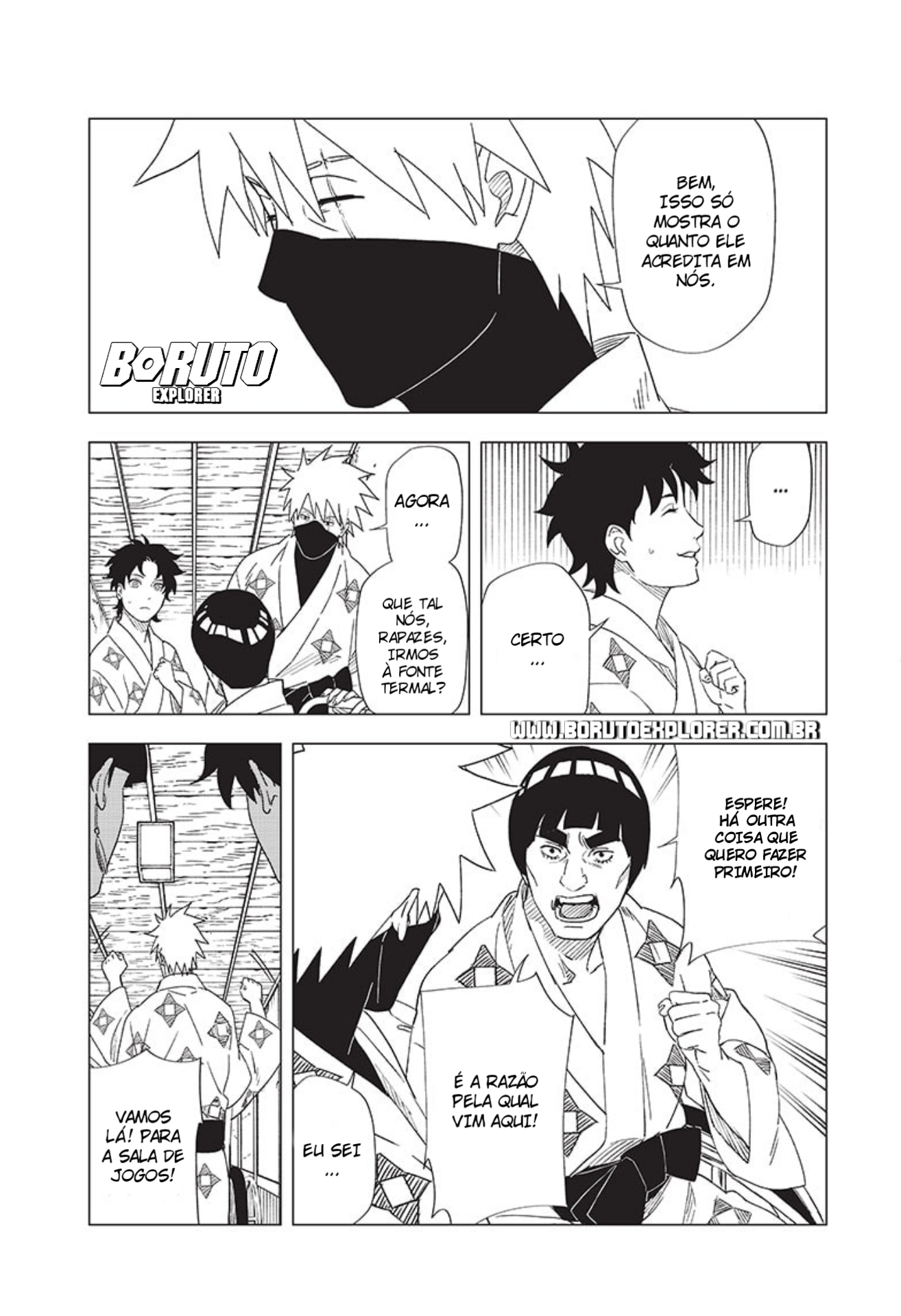 Read Konoha Shinden (Versão em Mangá) Manga Online