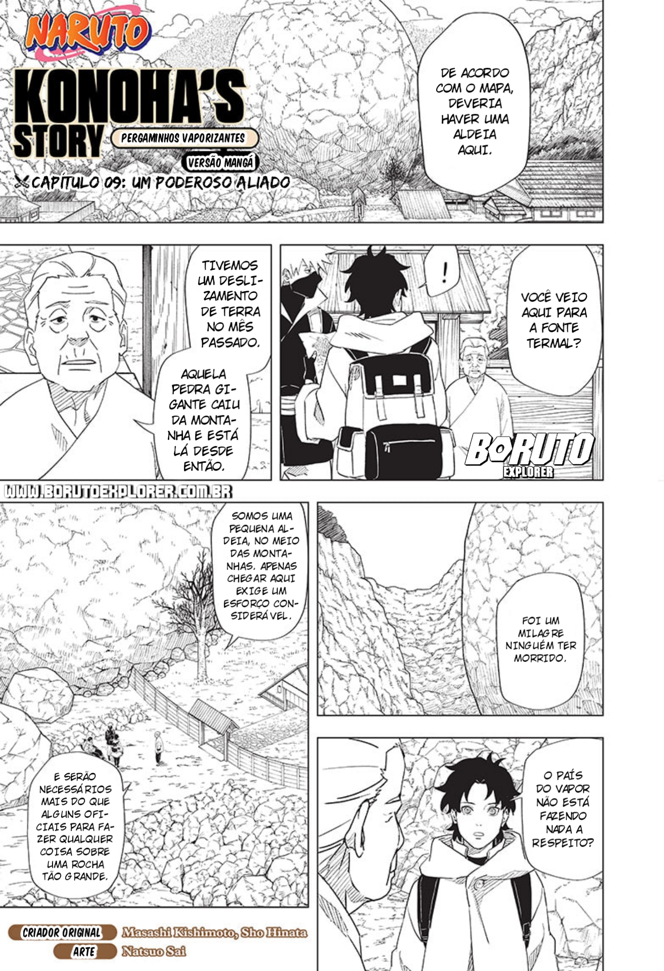 Read Konoha Shinden (Versão em Mangá) Manga Online