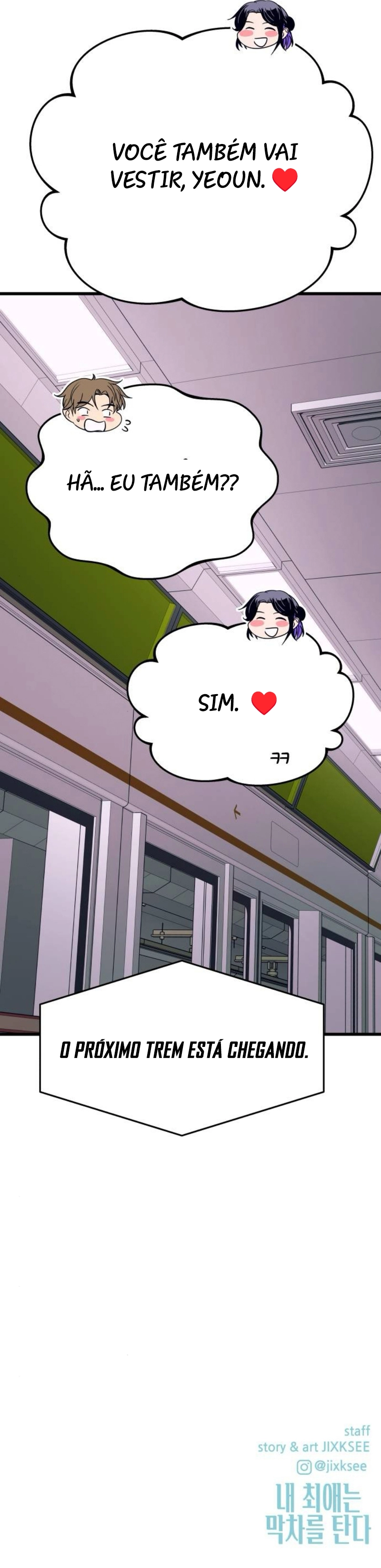 Read Minha Ídola Favorita Pega O Último Trem Manga Online