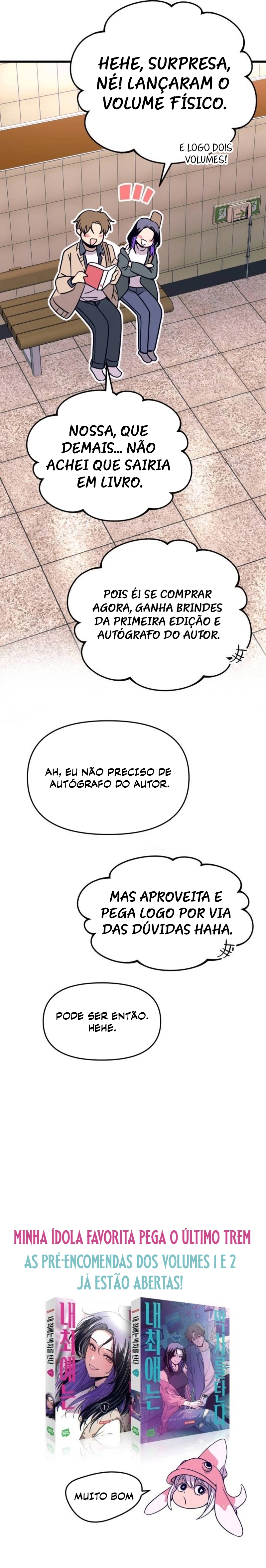 Read Minha Ídola Favorita Pega O Último Trem Manga Online