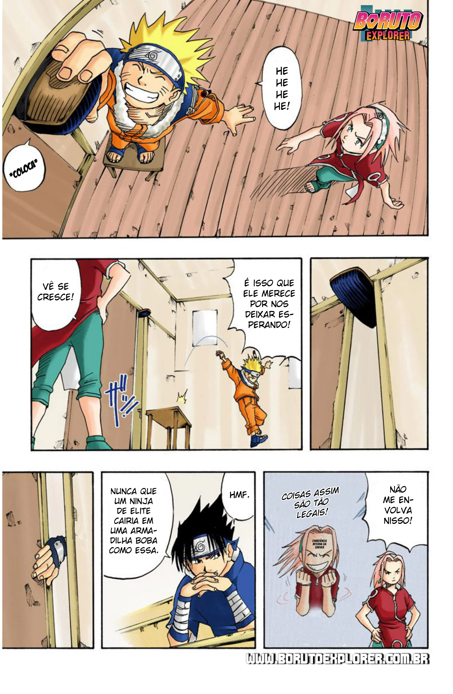 Read Naruto - Versão Colorida Oficial Manga Online