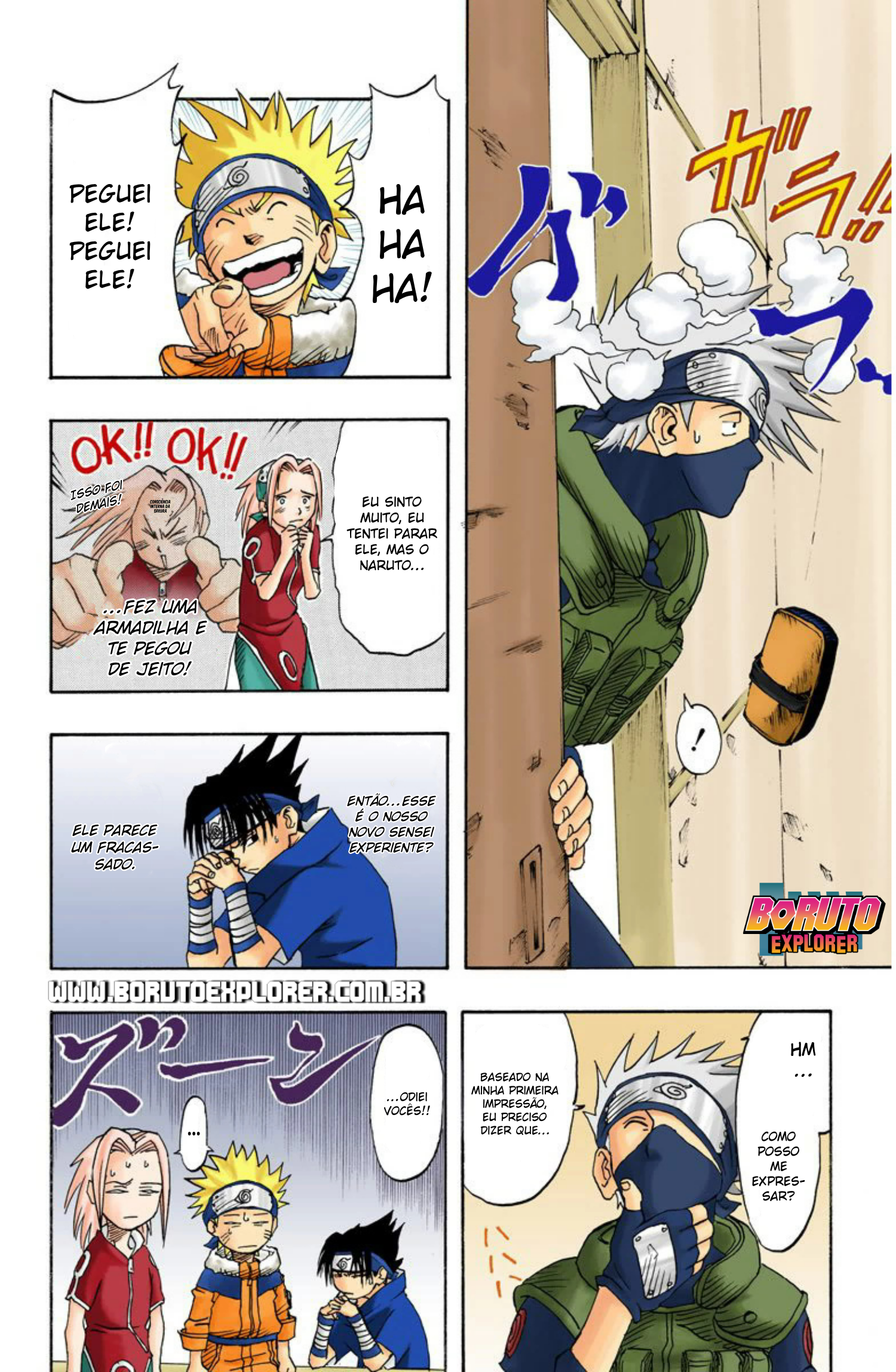 Read Naruto - Versão Colorida Oficial Manga Online