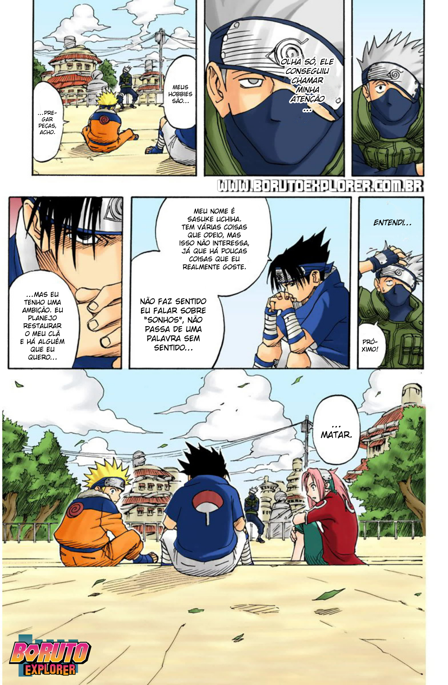 Read Naruto - Versão Colorida Oficial Manga Online
