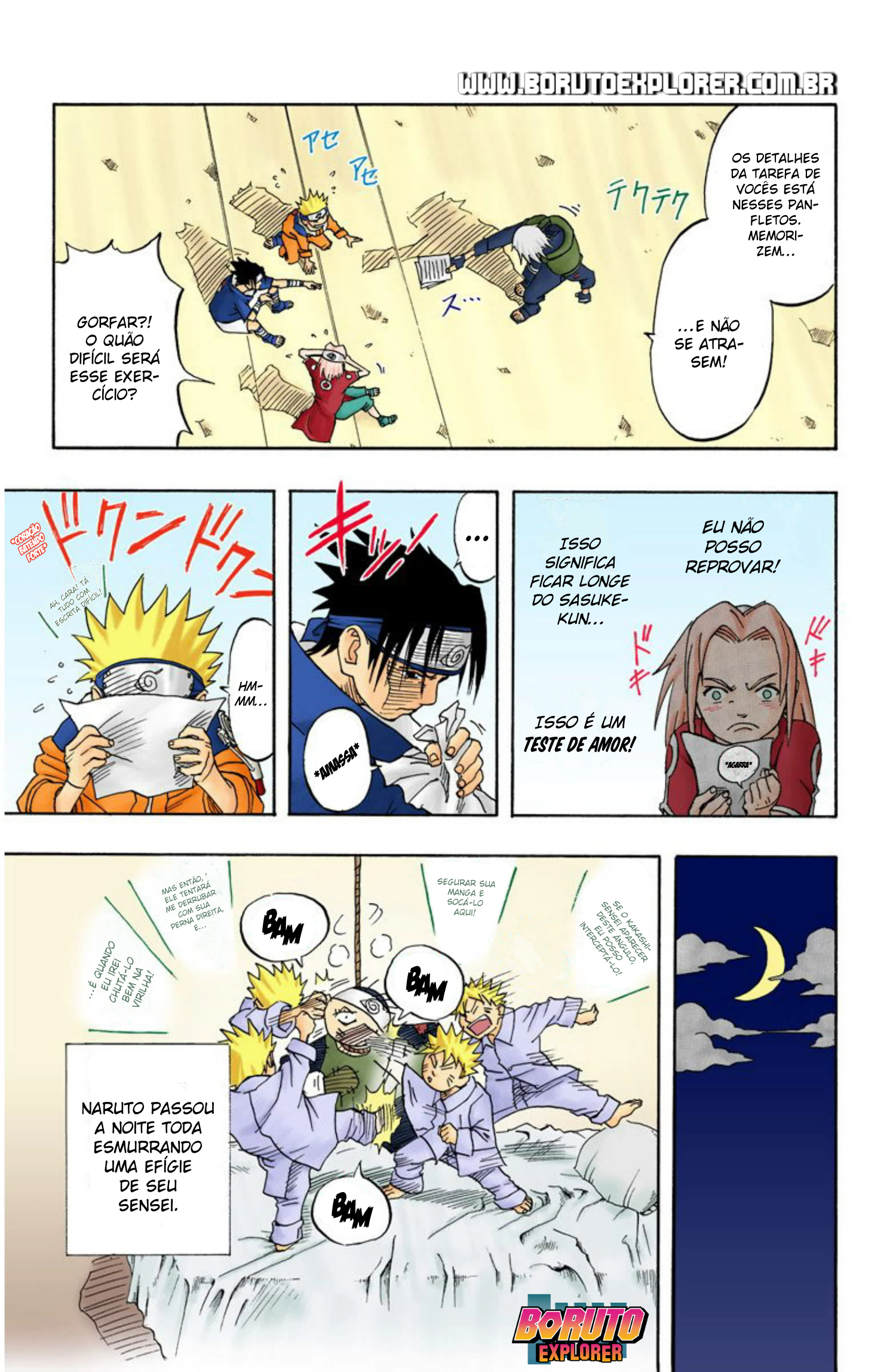Read Naruto - Versão Colorida Oficial Manga Online