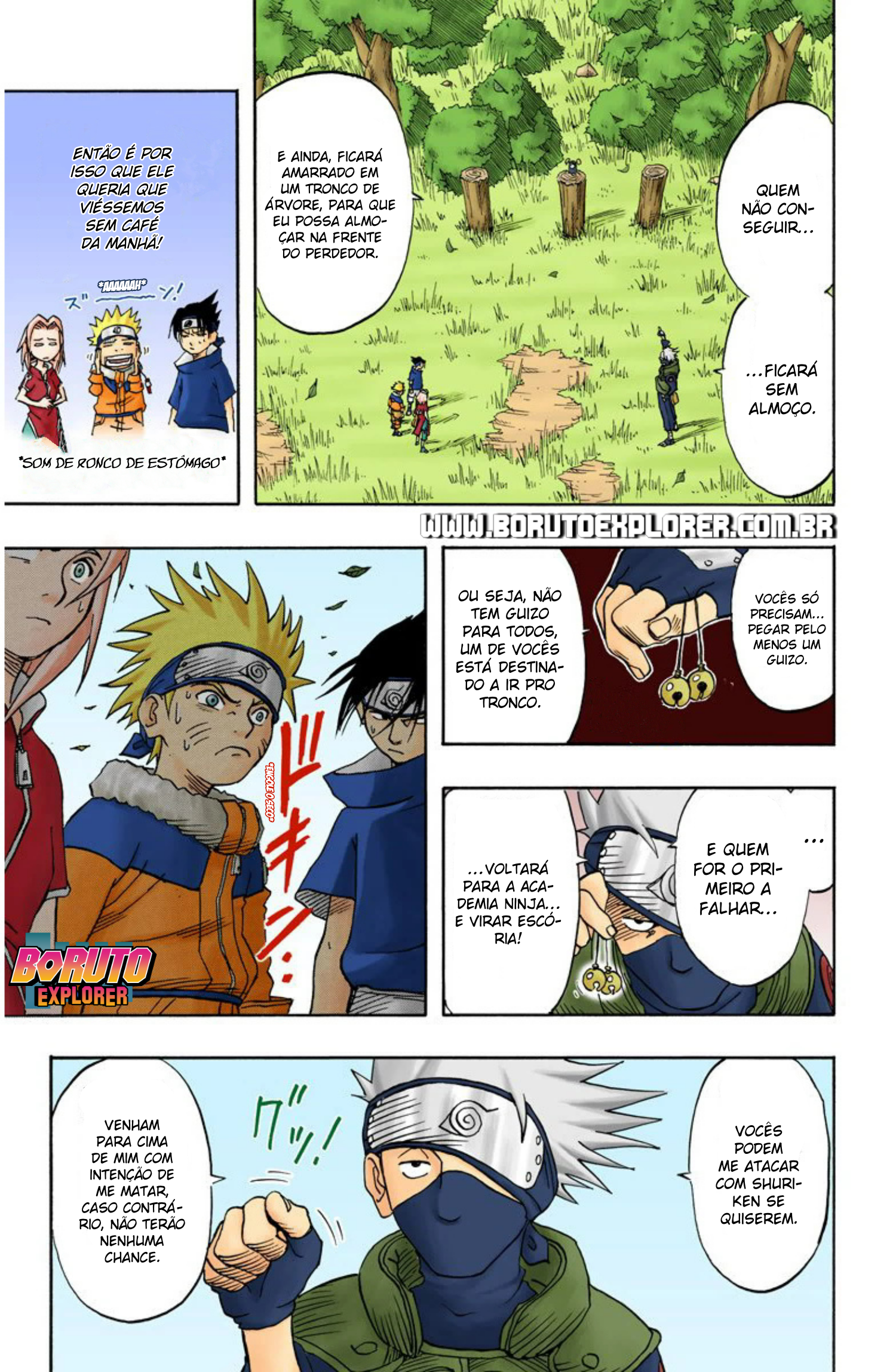 Read Naruto - Versão Colorida Oficial Manga Online