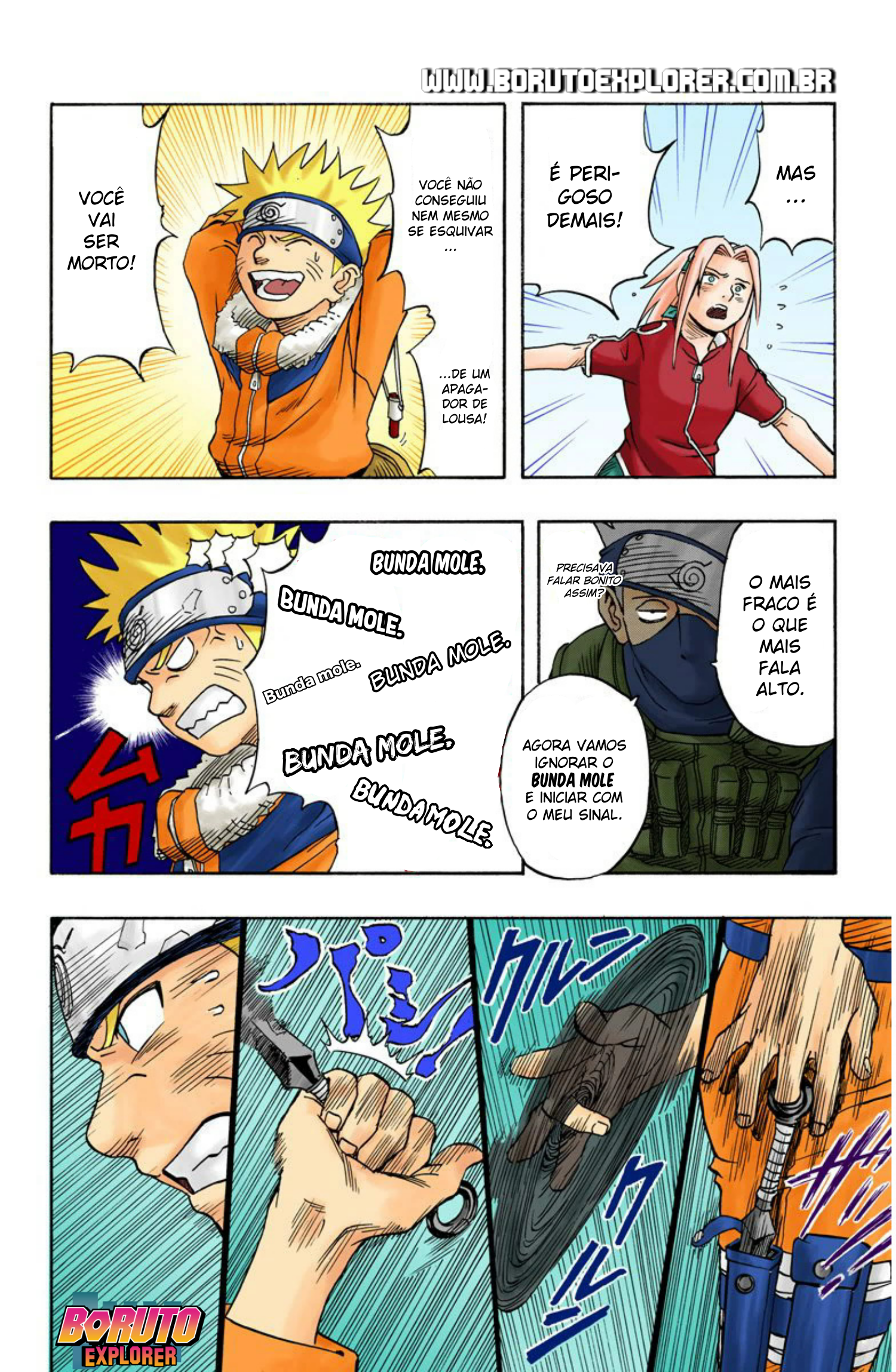 Read Naruto - Versão Colorida Oficial Manga Online