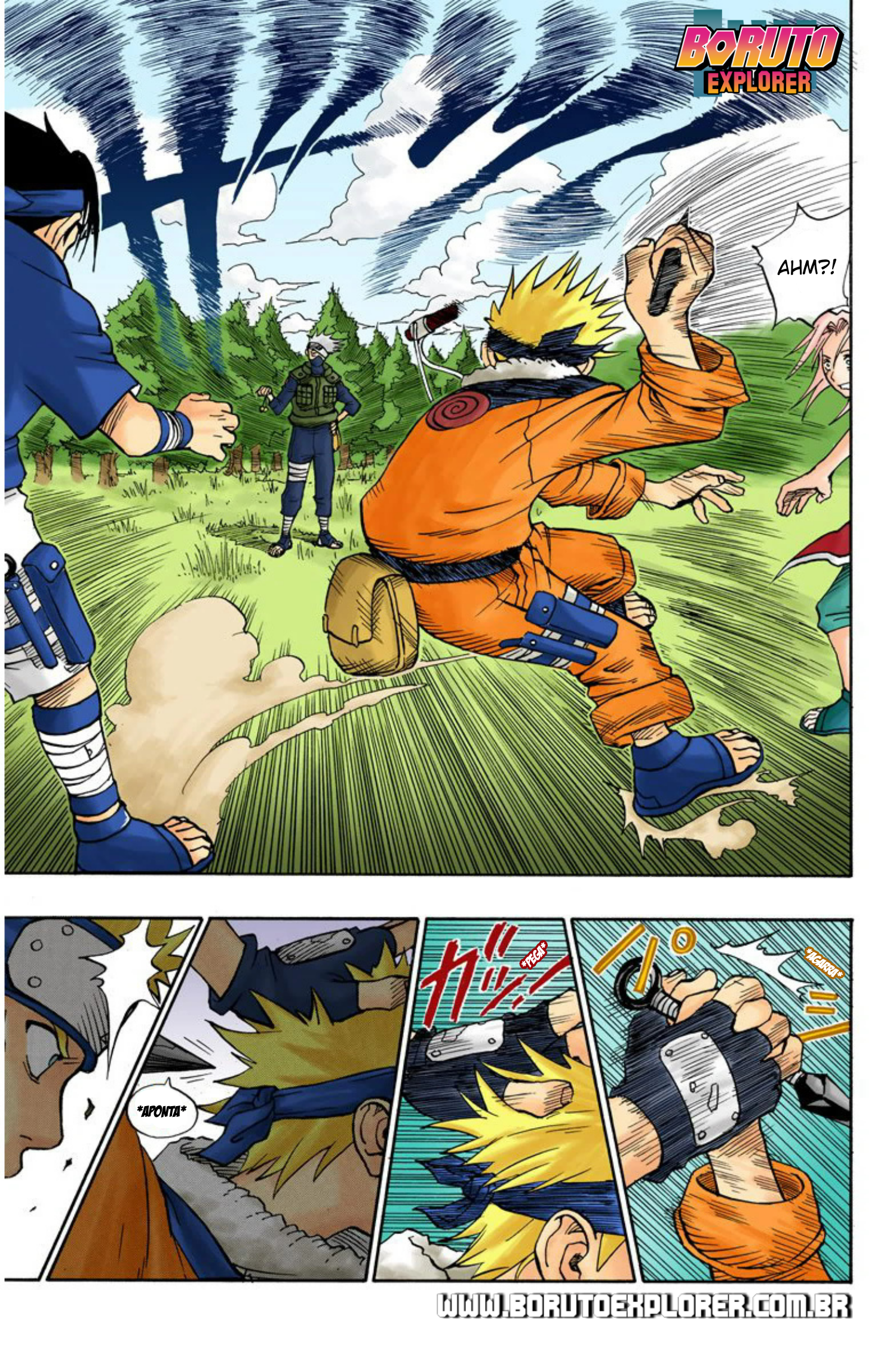 Read Naruto - Versão Colorida Oficial Manga Online