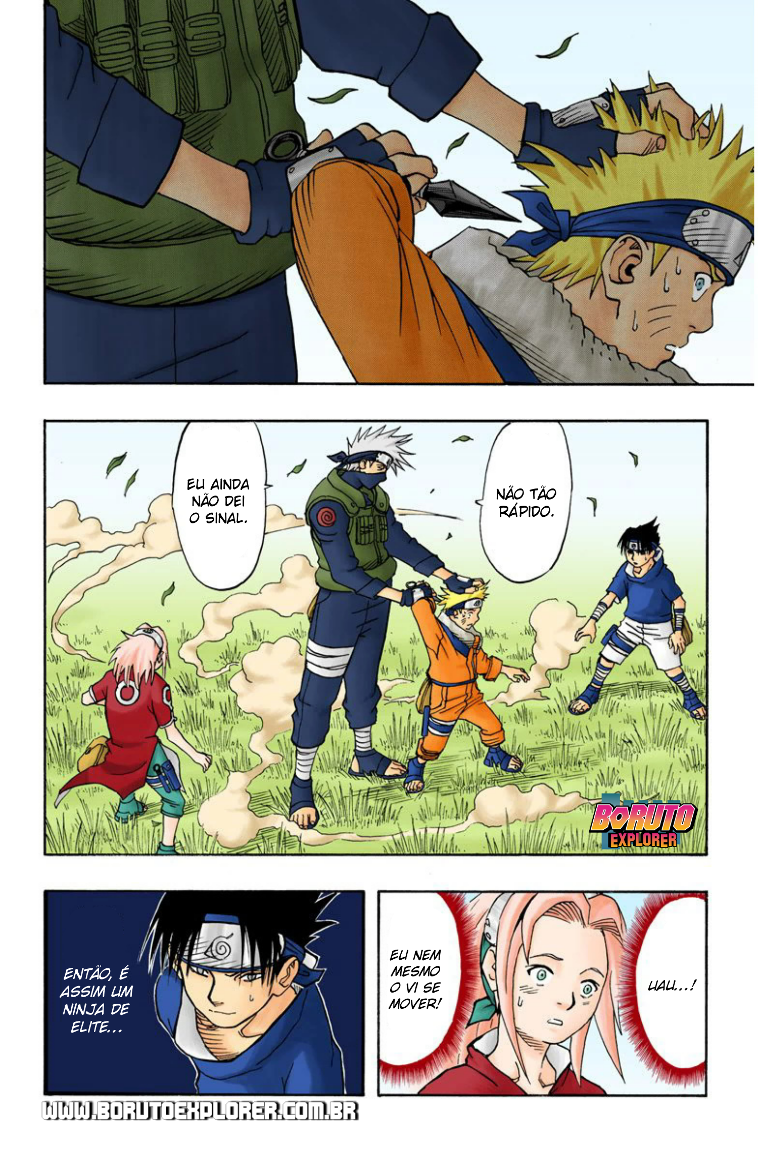 Read Naruto - Versão Colorida Oficial Manga Online