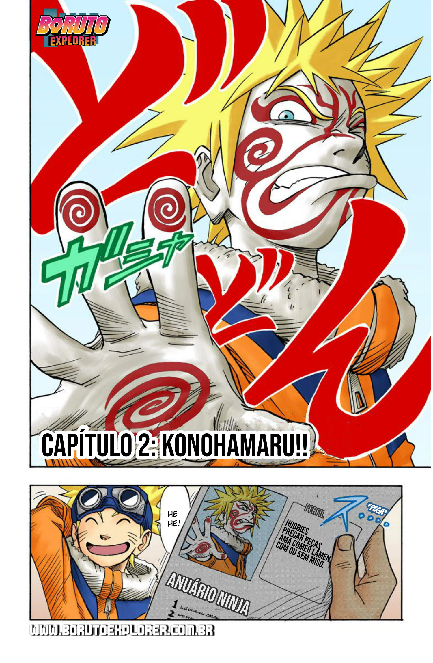 Read Naruto - Versão Colorida Oficial Manga Online