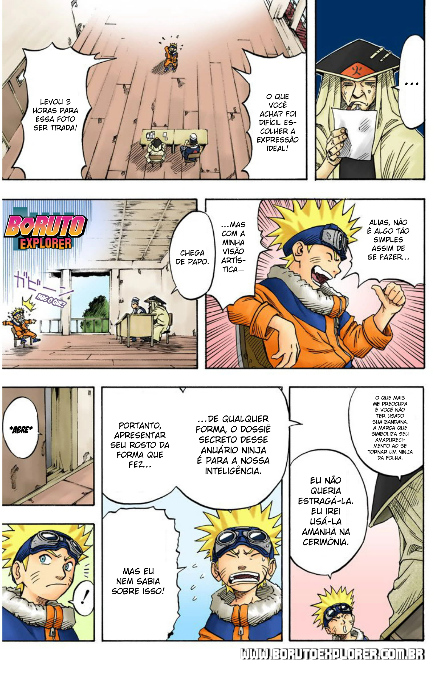 Read Naruto - Versão Colorida Oficial Manga Online