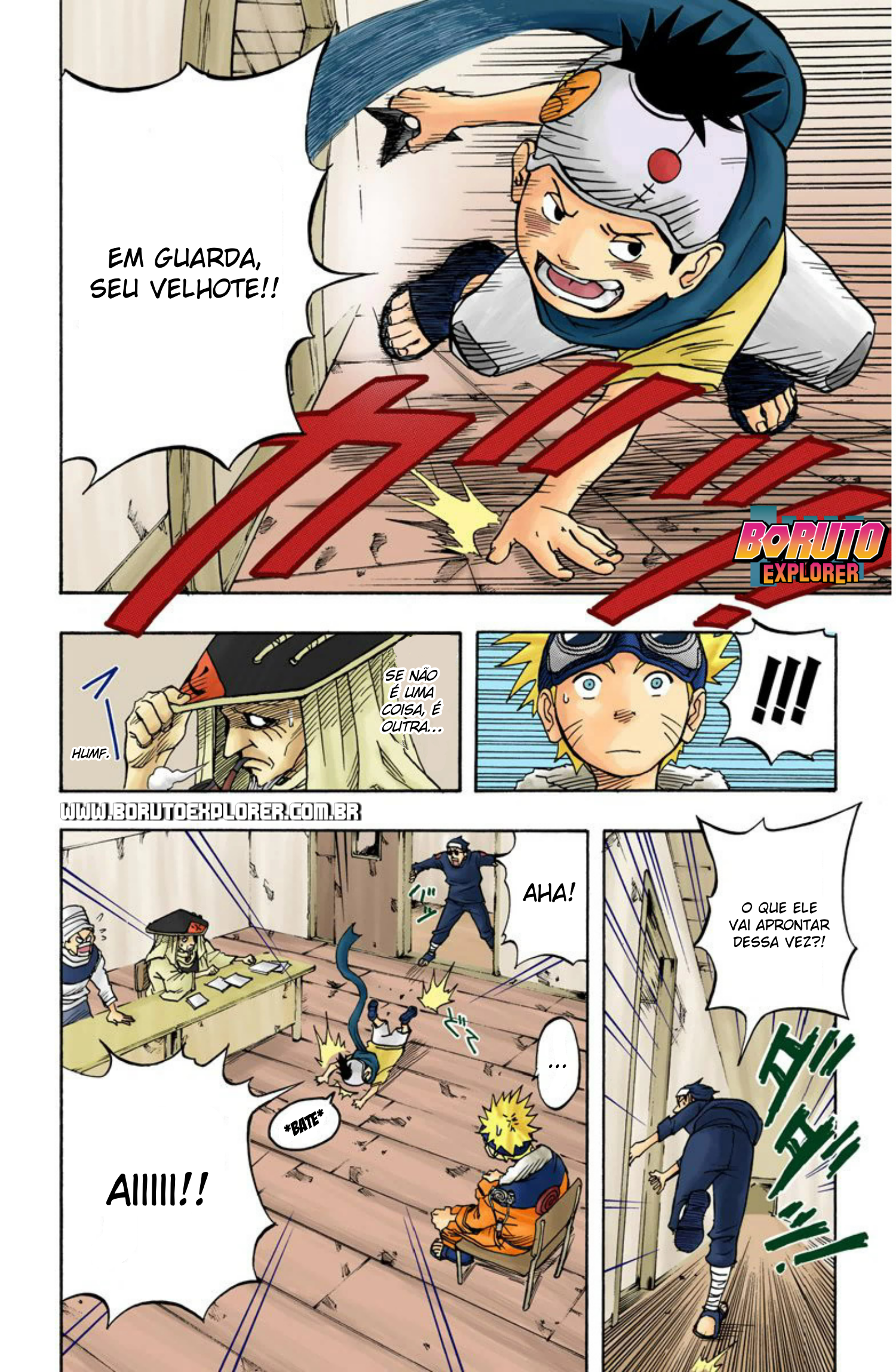 Read Naruto - Versão Colorida Oficial Manga Online