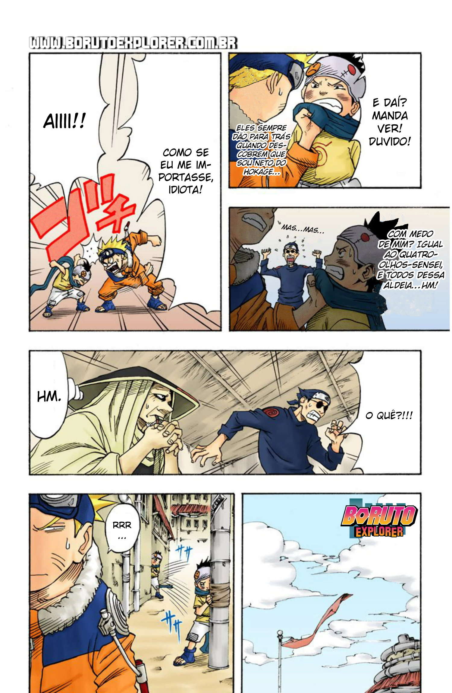 Read Naruto - Versão Colorida Oficial Manga Online