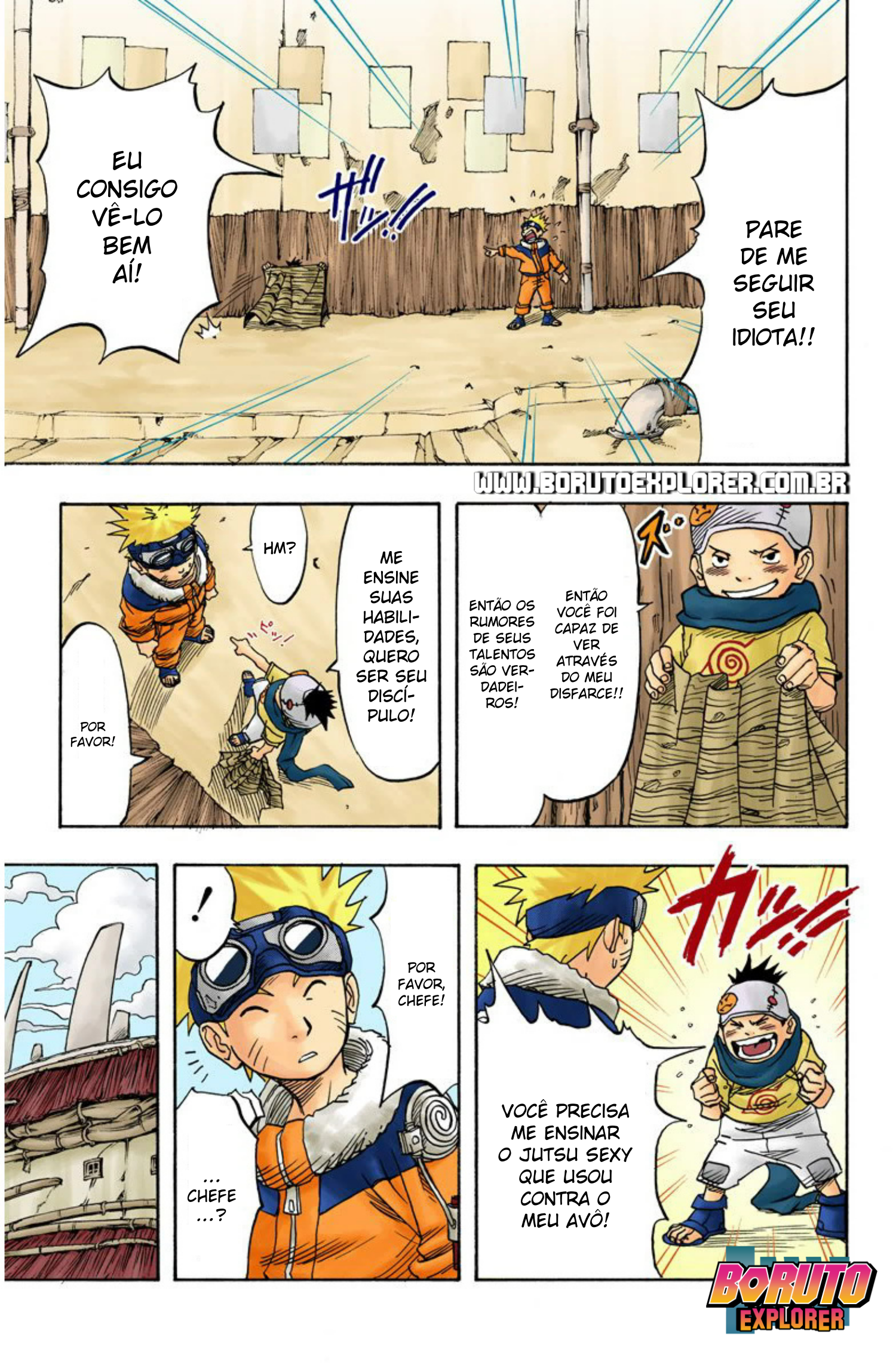Read Naruto - Versão Colorida Oficial Manga Online