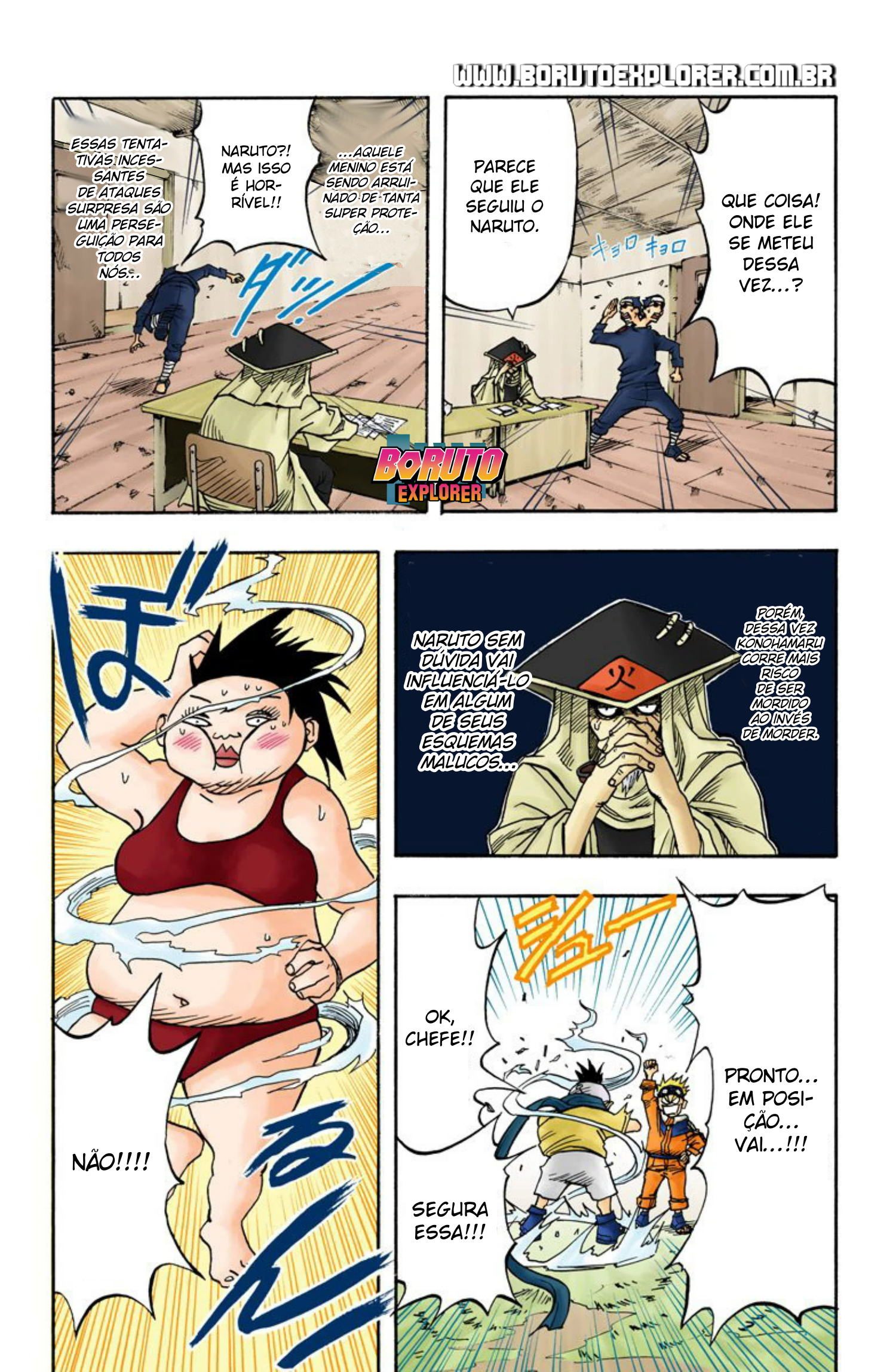 Read Naruto - Versão Colorida Oficial Manga Online