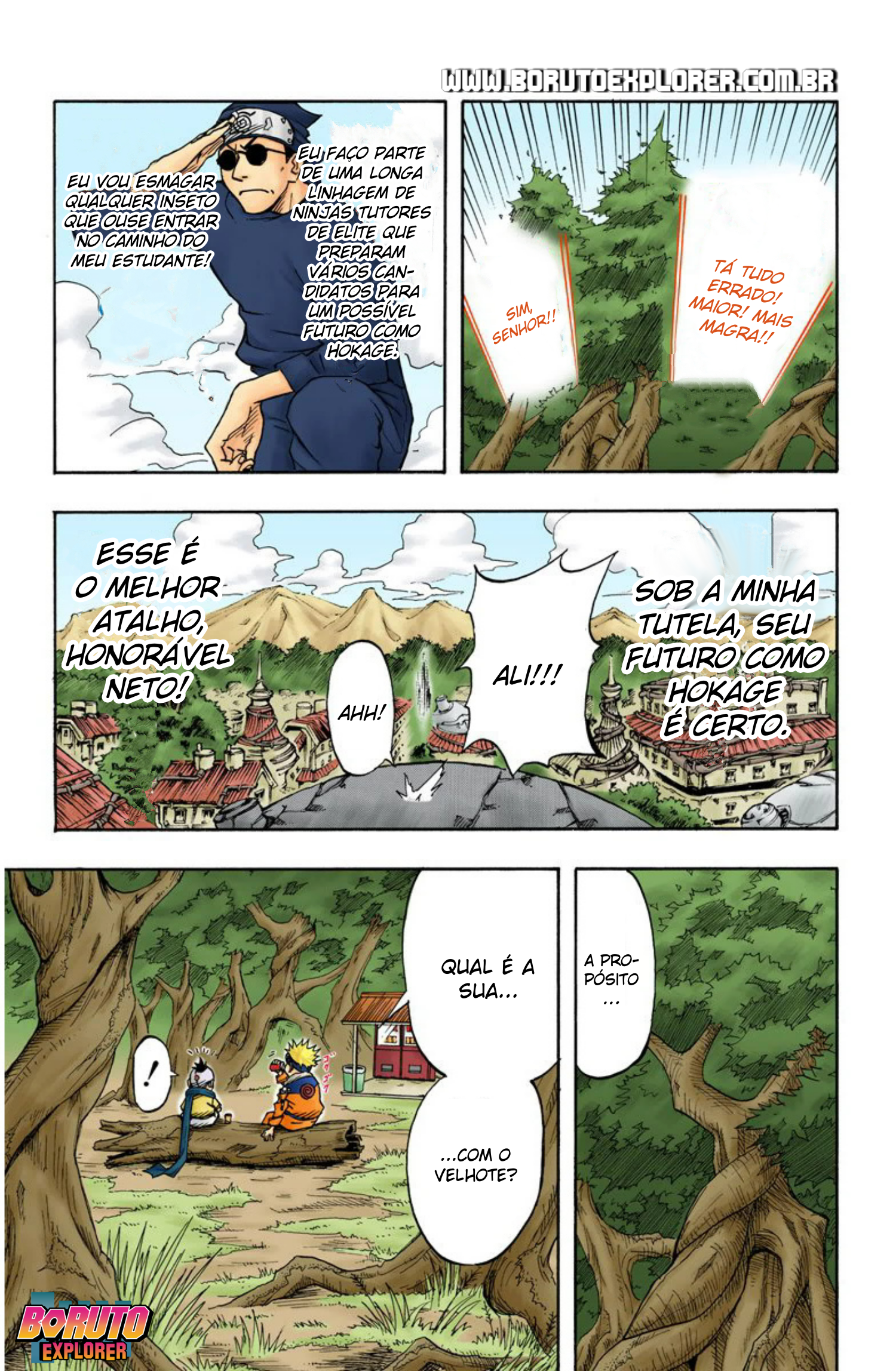Read Naruto - Versão Colorida Oficial Manga Online