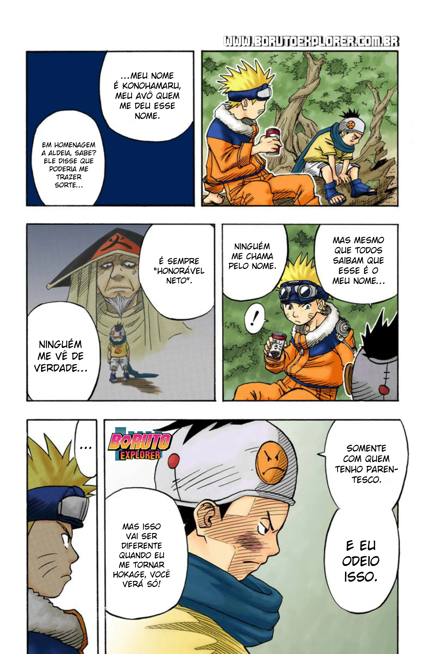 Read Naruto - Versão Colorida Oficial Manga Online