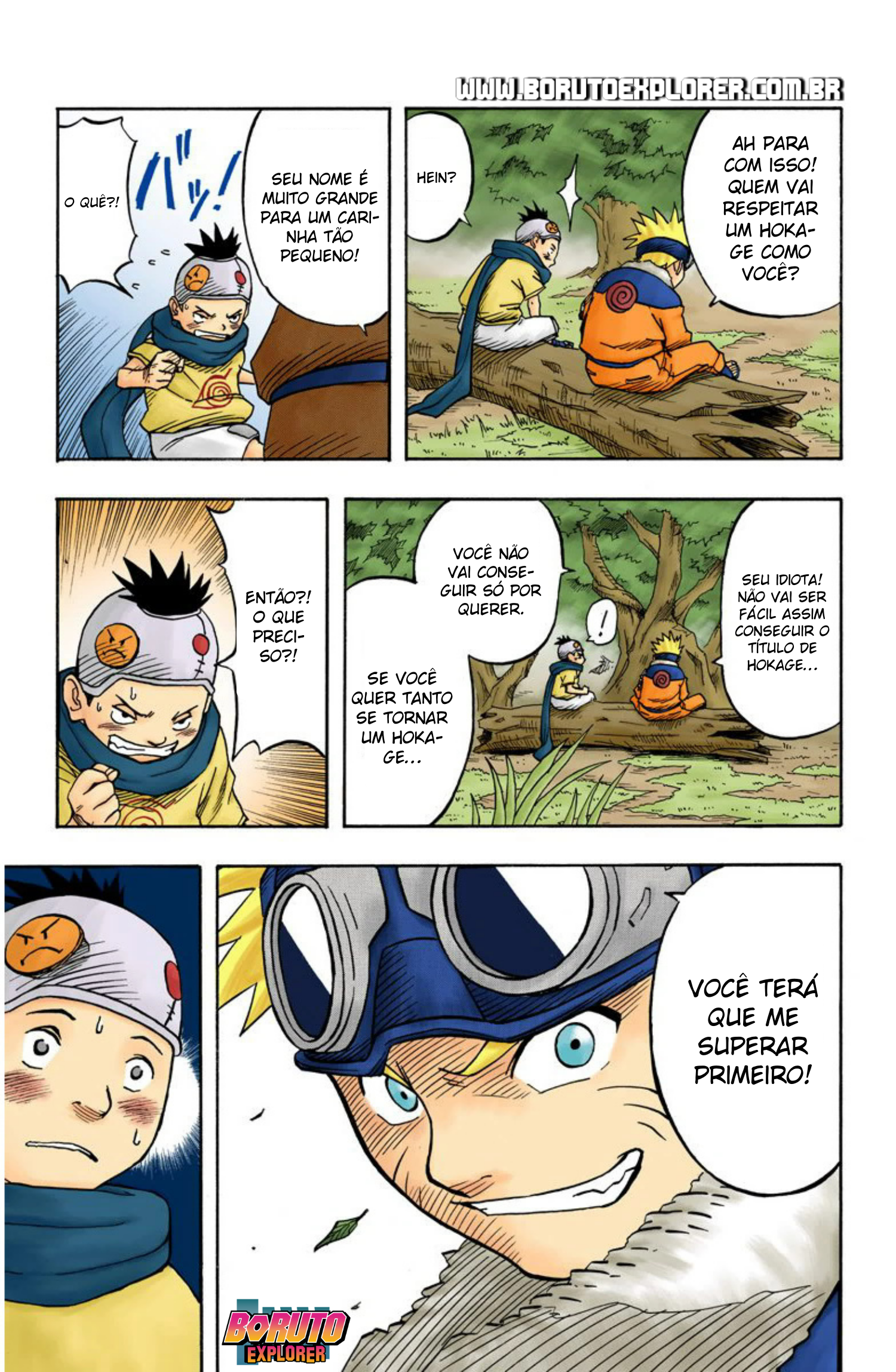 Read Naruto - Versão Colorida Oficial Manga Online