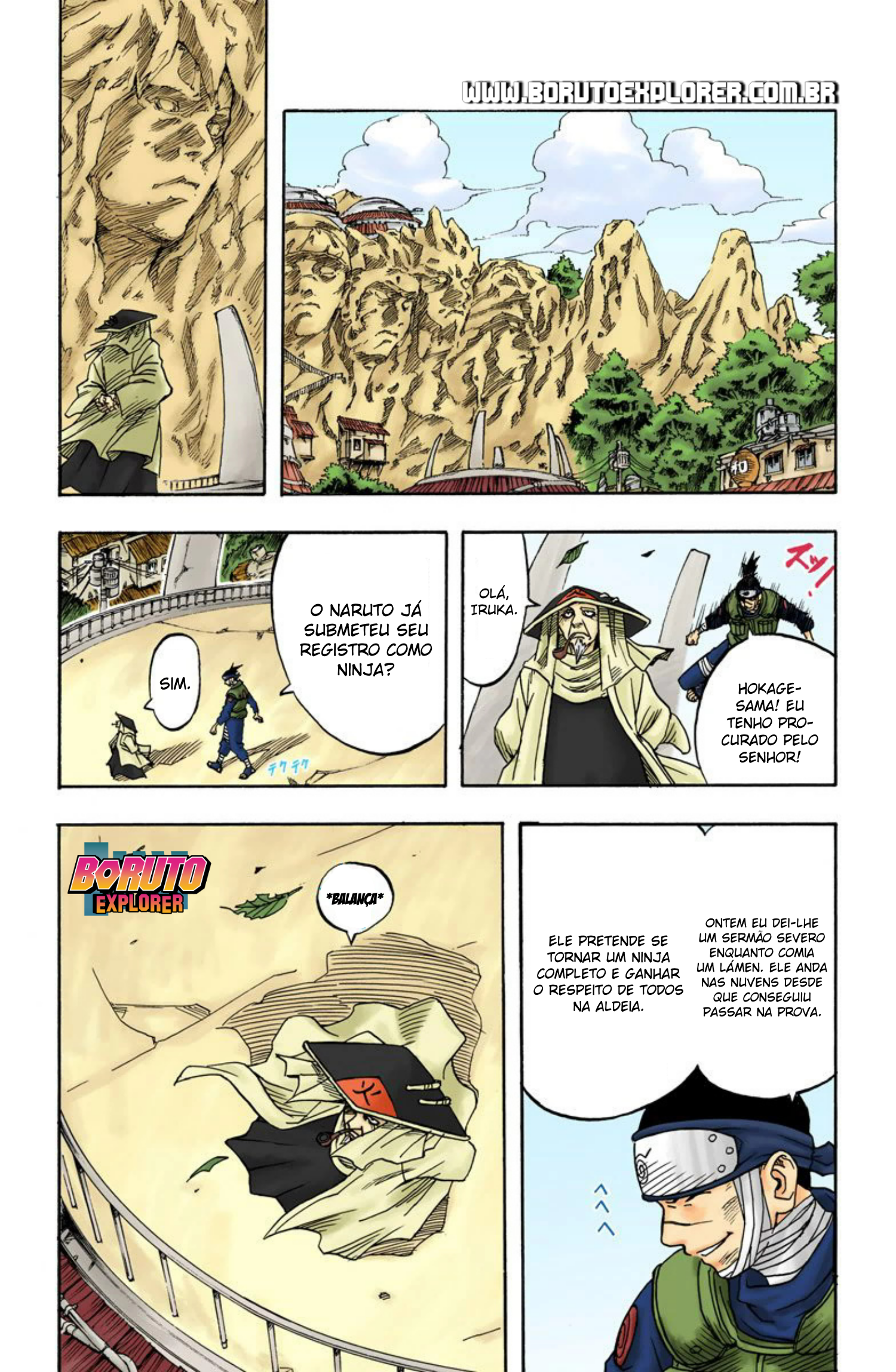 Read Naruto - Versão Colorida Oficial Manga Online