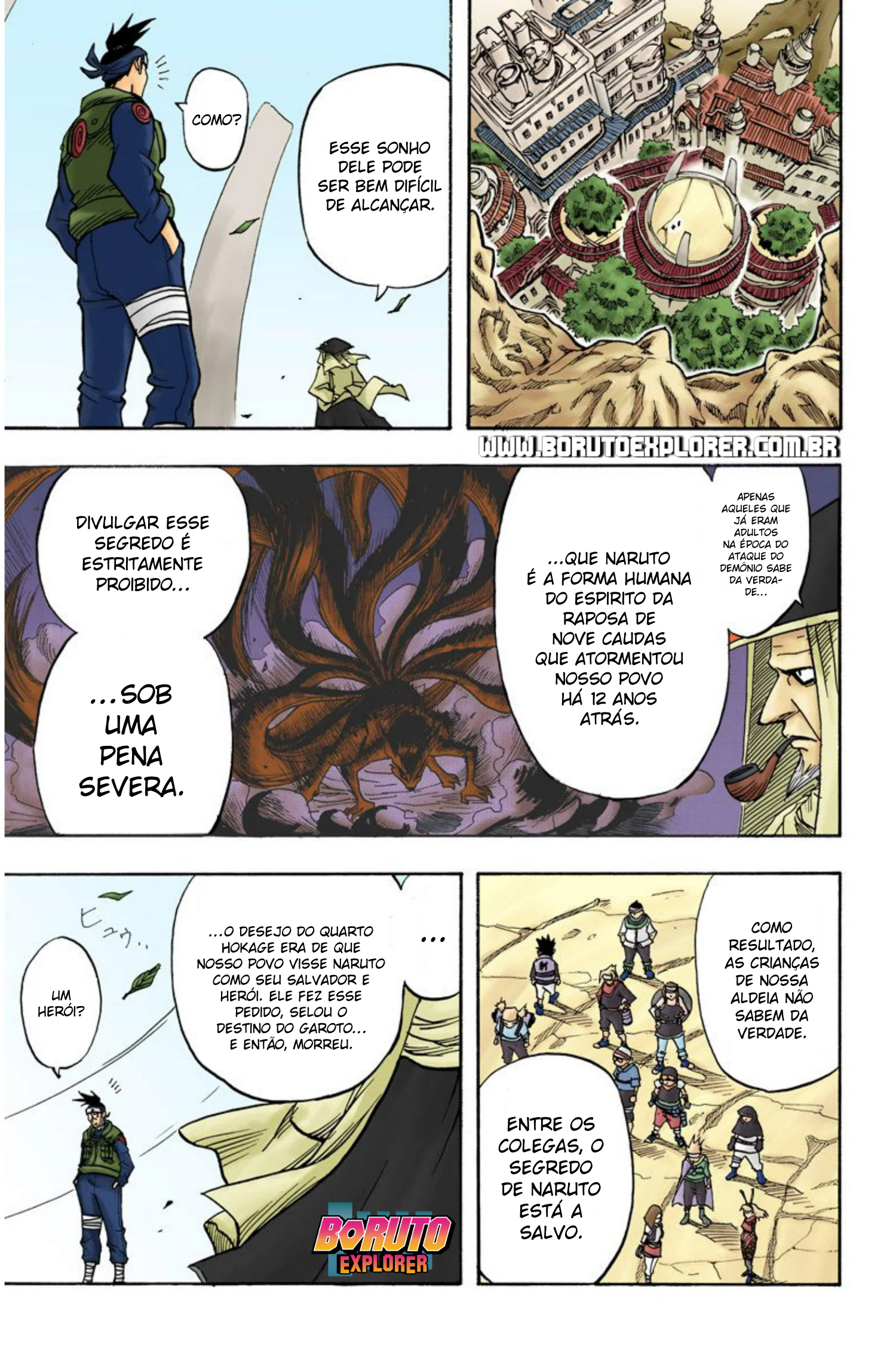 Read Naruto - Versão Colorida Oficial Manga Online
