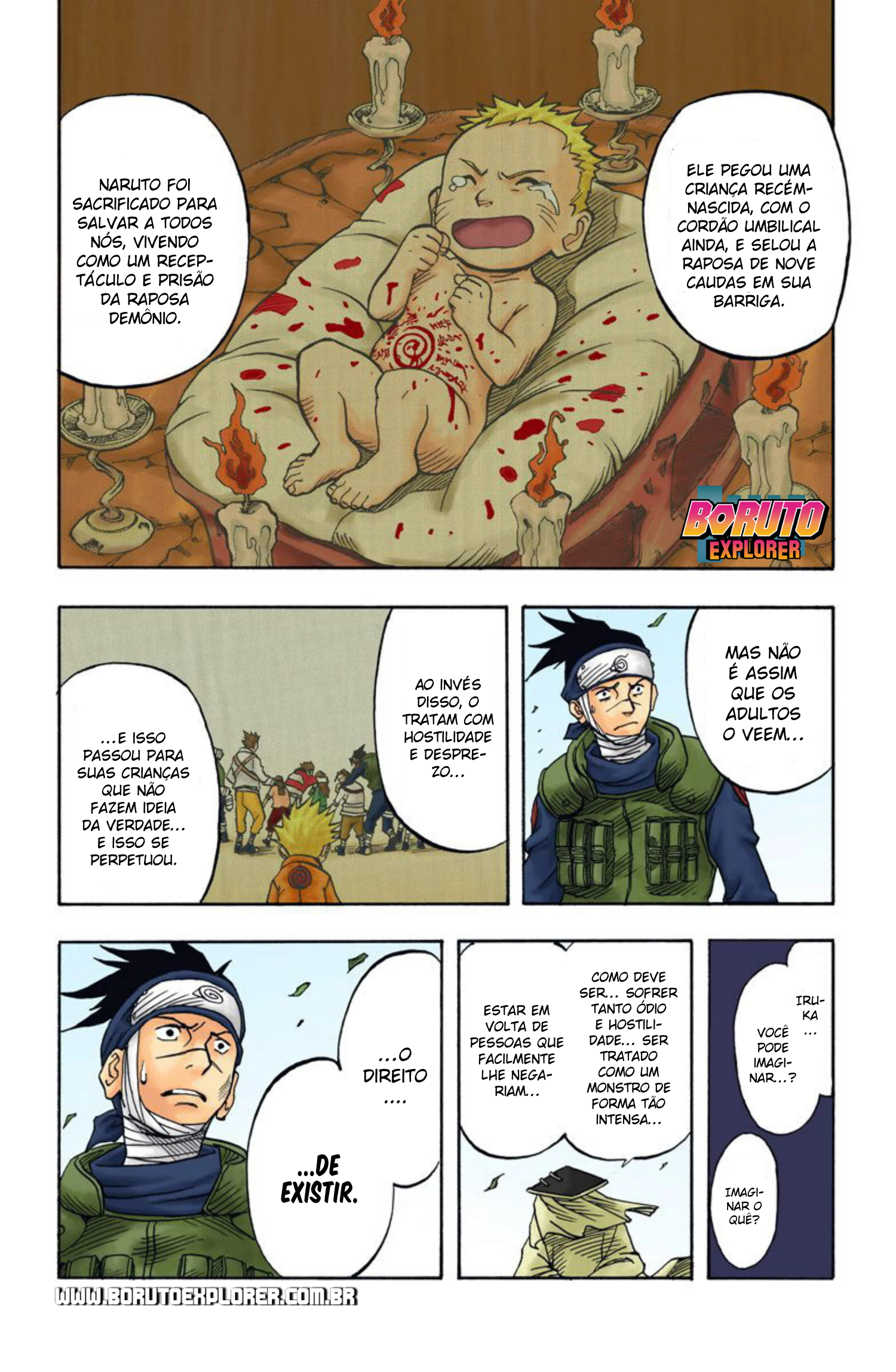 Read Naruto - Versão Colorida Oficial Manga Online