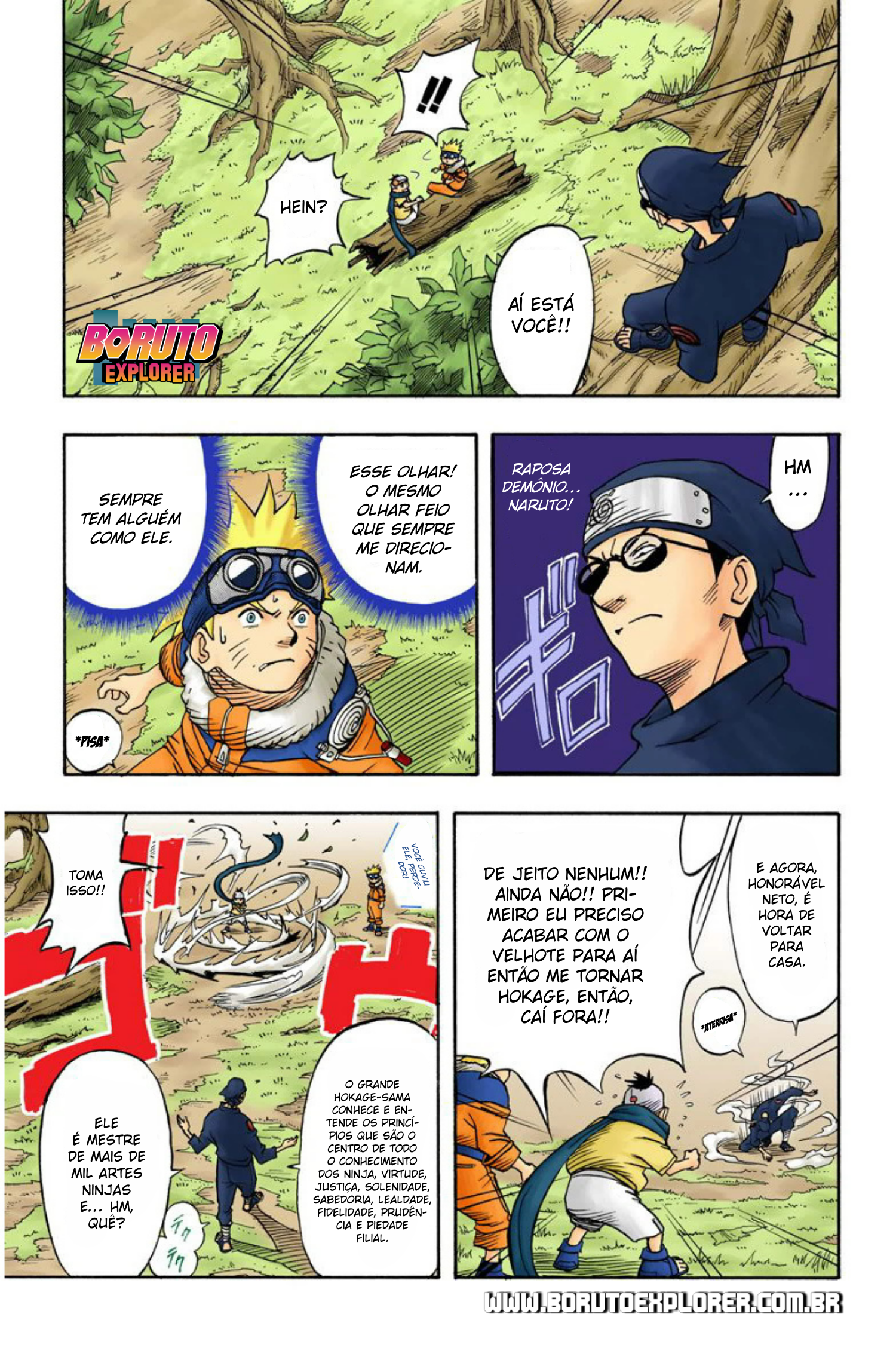 Read Naruto - Versão Colorida Oficial Manga Online