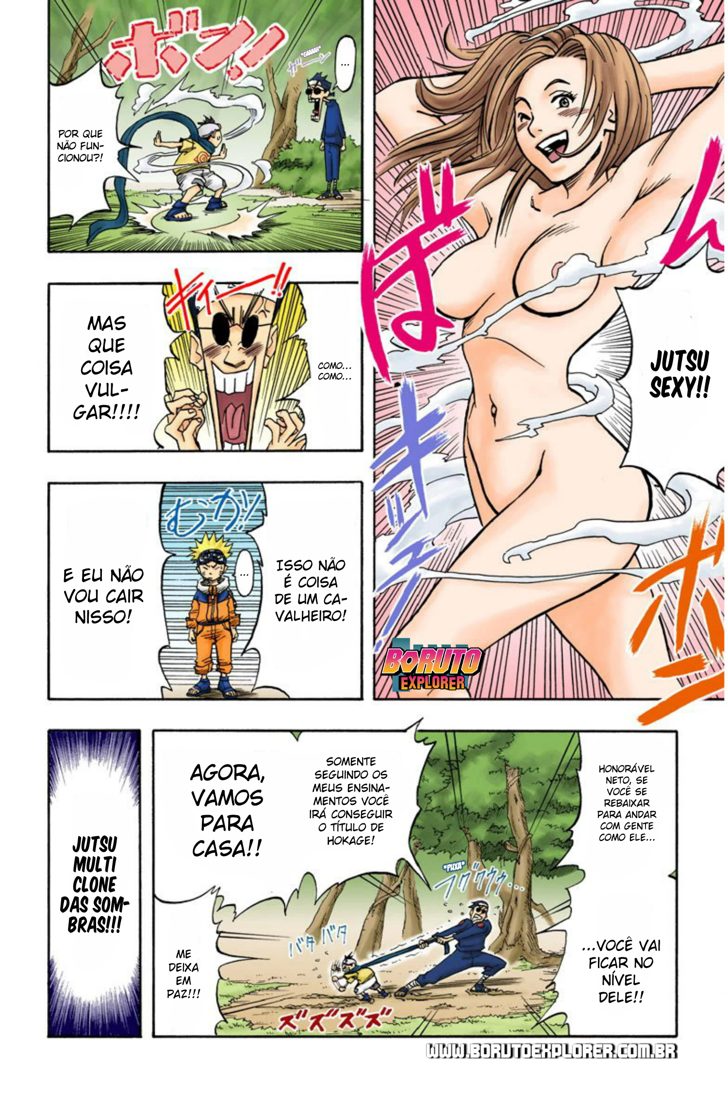 Read Naruto - Versão Colorida Oficial Manga Online