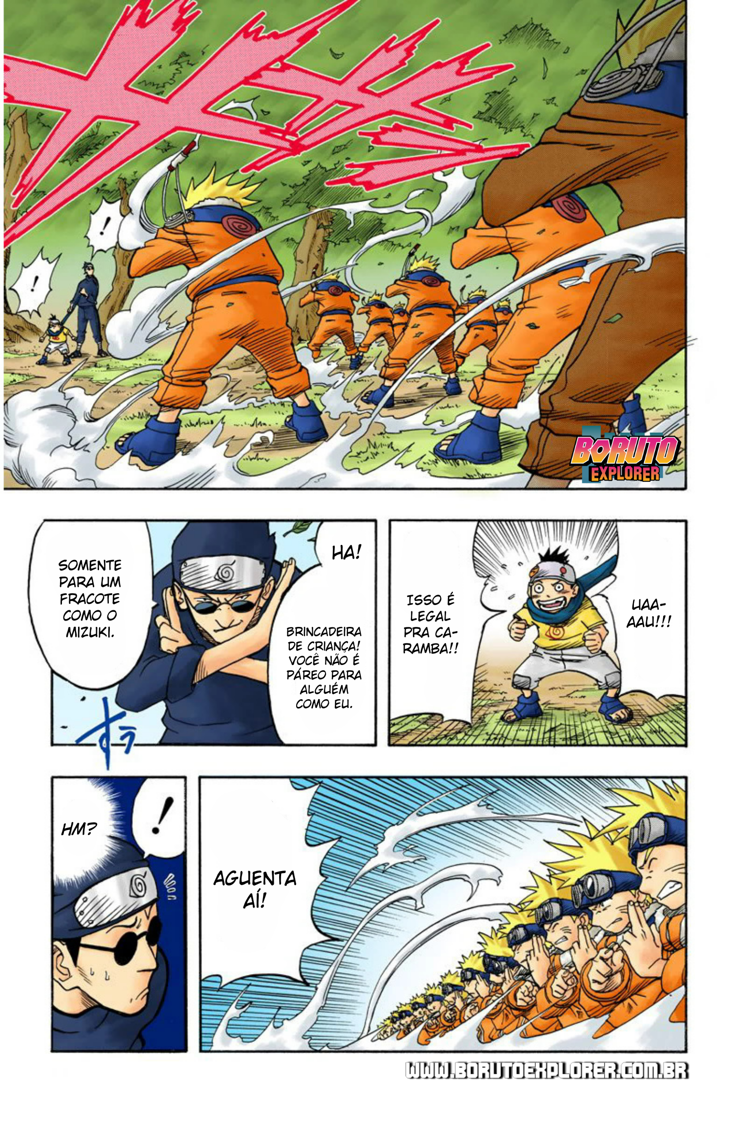 Read Naruto - Versão Colorida Oficial Manga Online