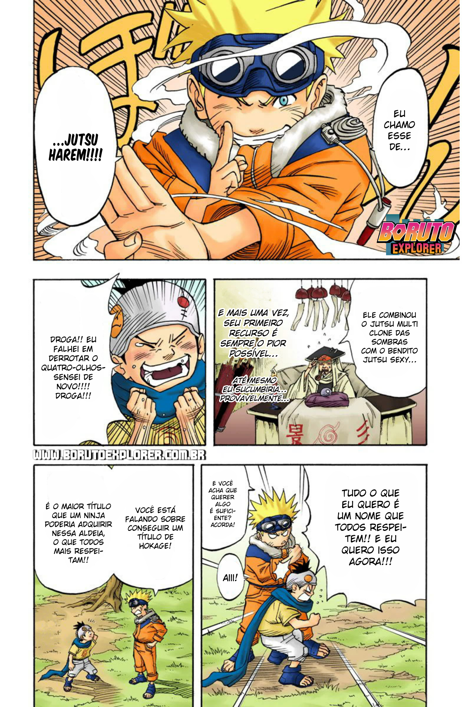 Read Naruto - Versão Colorida Oficial Manga Online