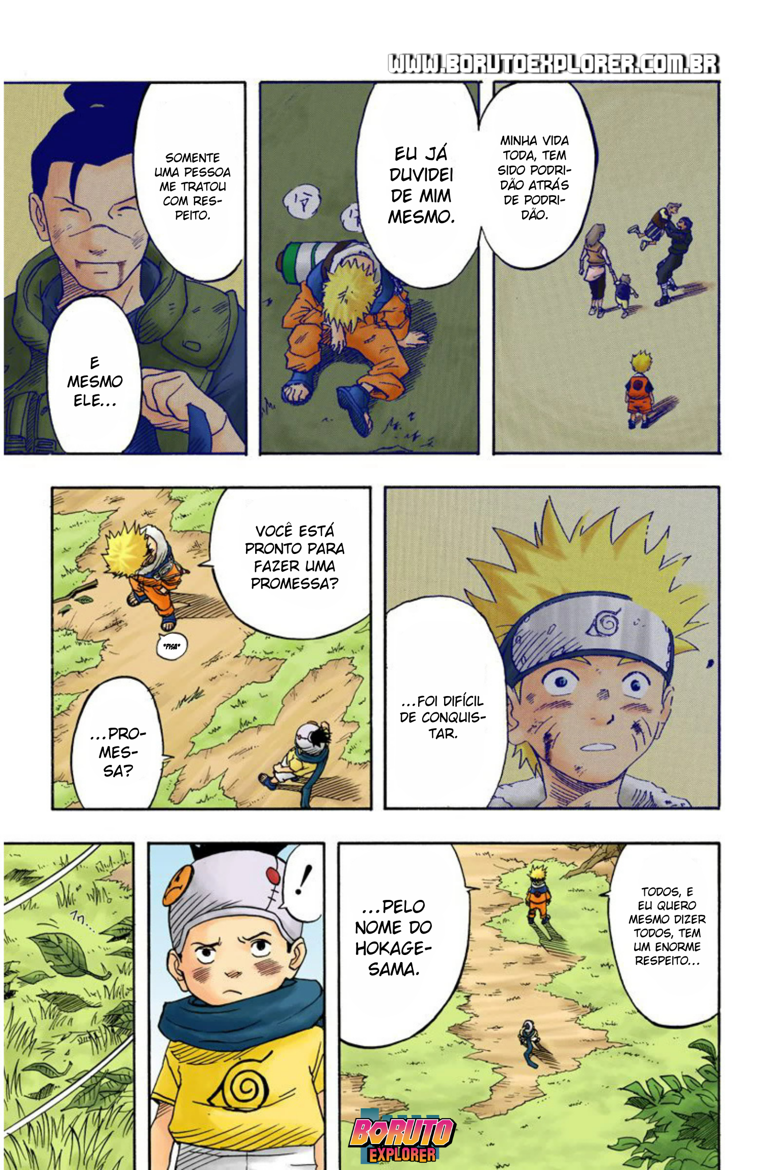 Read Naruto - Versão Colorida Oficial Manga Online