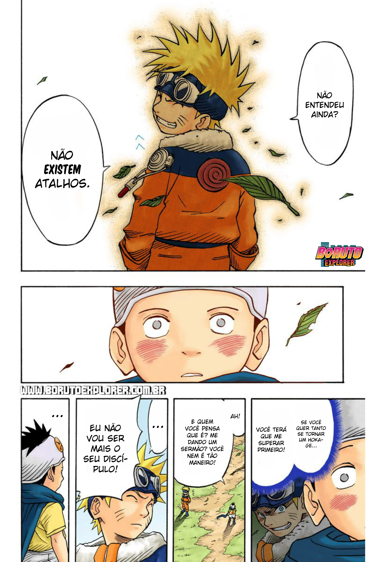 Read Naruto - Versão Colorida Oficial Manga Online