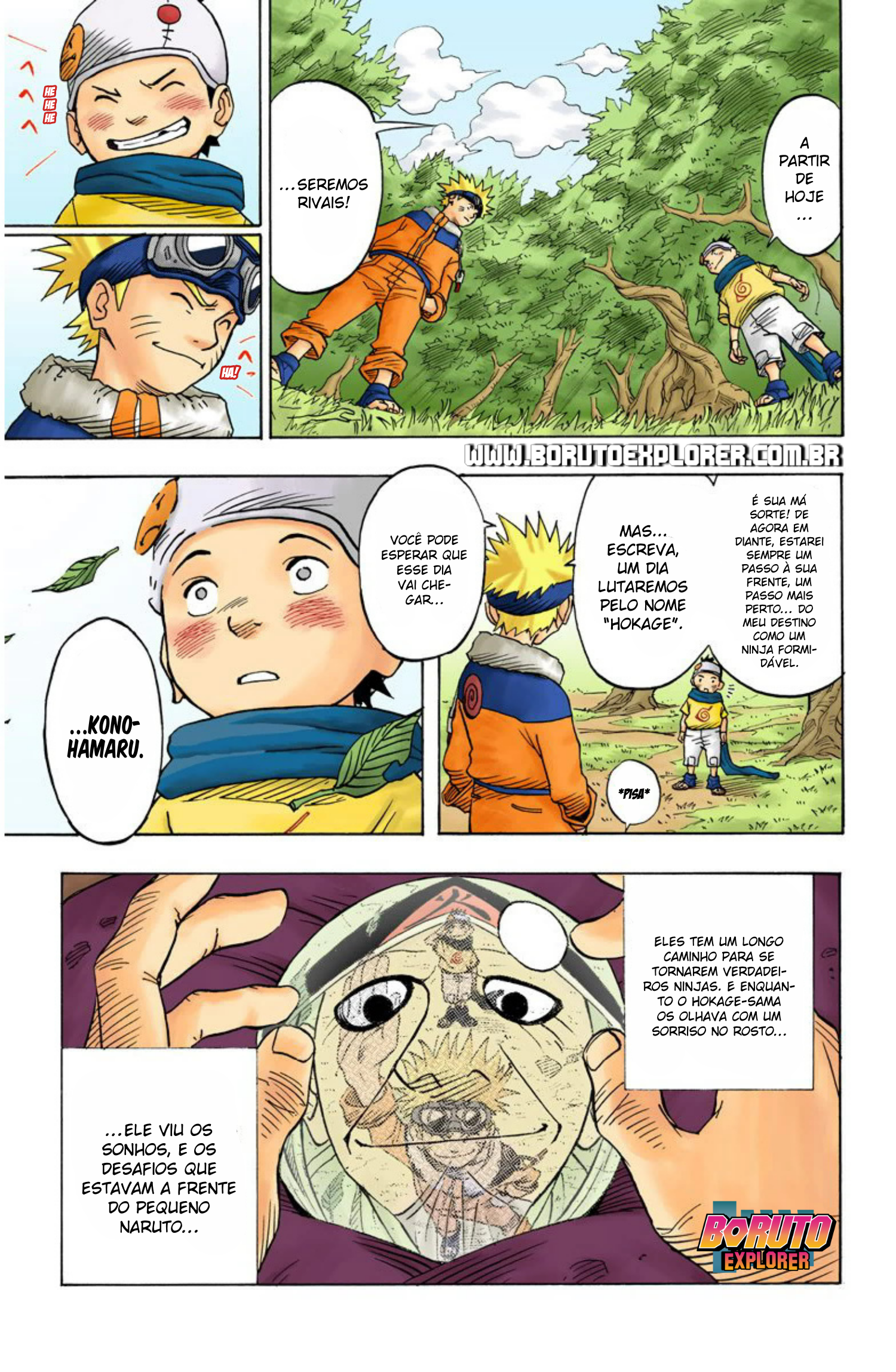 Read Naruto - Versão Colorida Oficial Manga Online