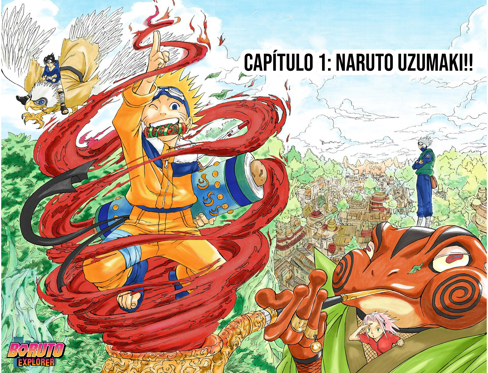 Read Naruto - Versão Colorida Oficial Manga Online