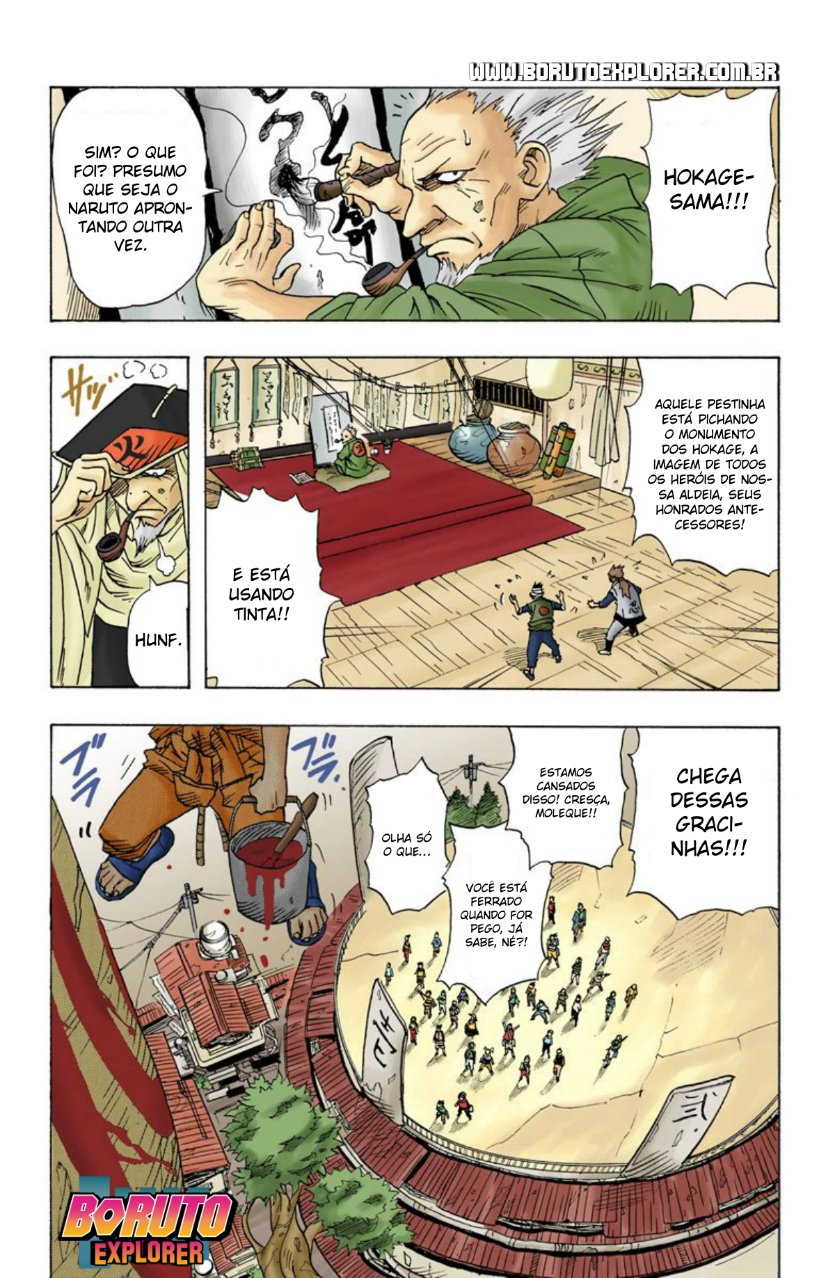 Read Naruto - Versão Colorida Oficial Manga Online