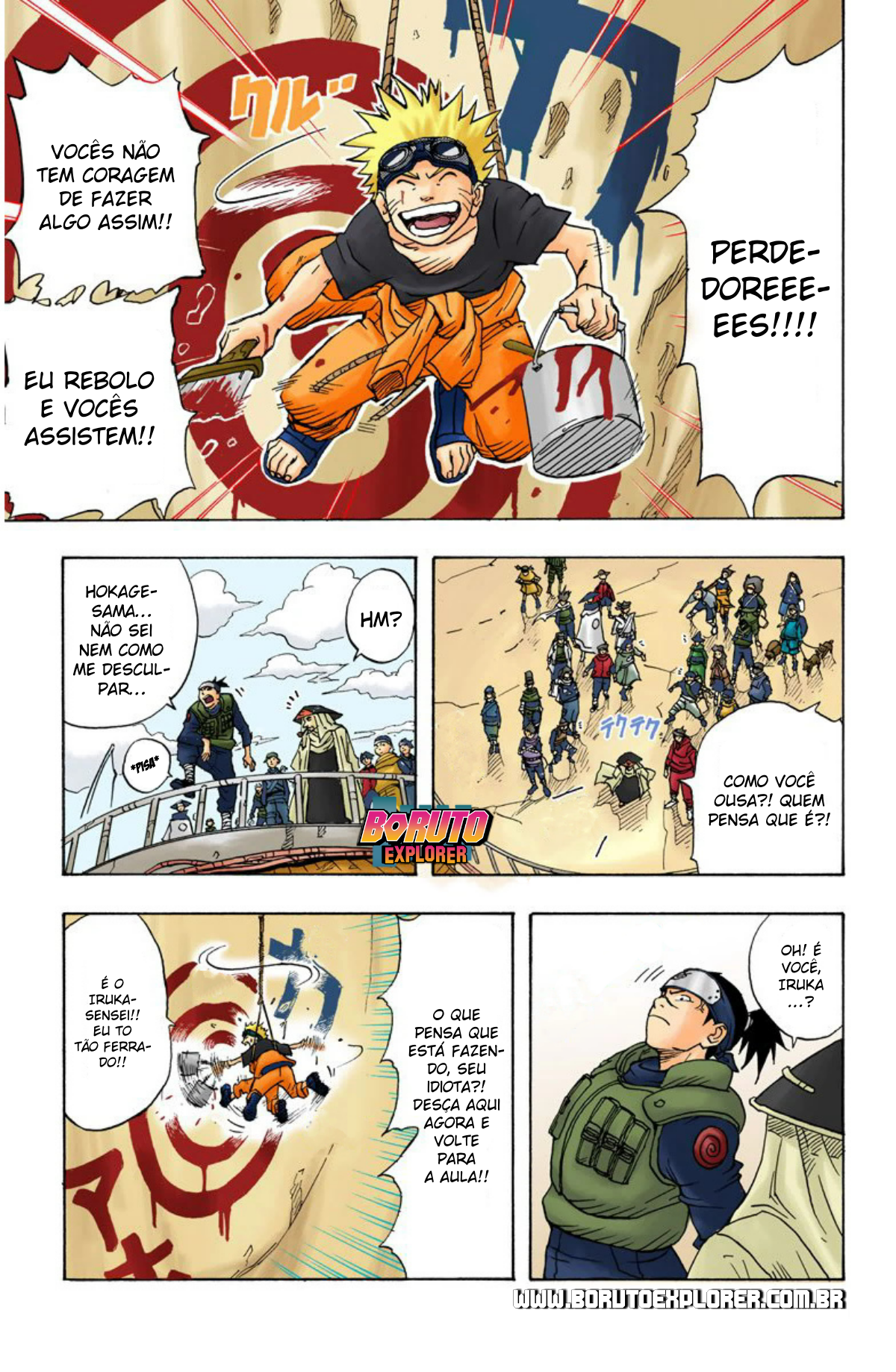 Read Naruto - Versão Colorida Oficial Manga Online