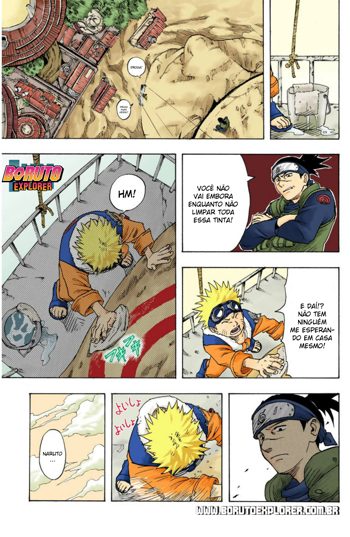 Read Naruto - Versão Colorida Oficial Manga Online