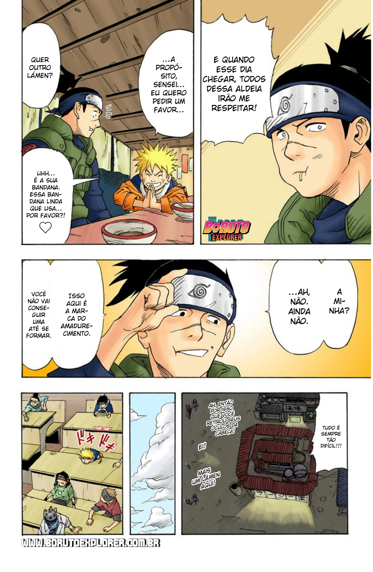 Read Naruto - Versão Colorida Oficial Manga Online