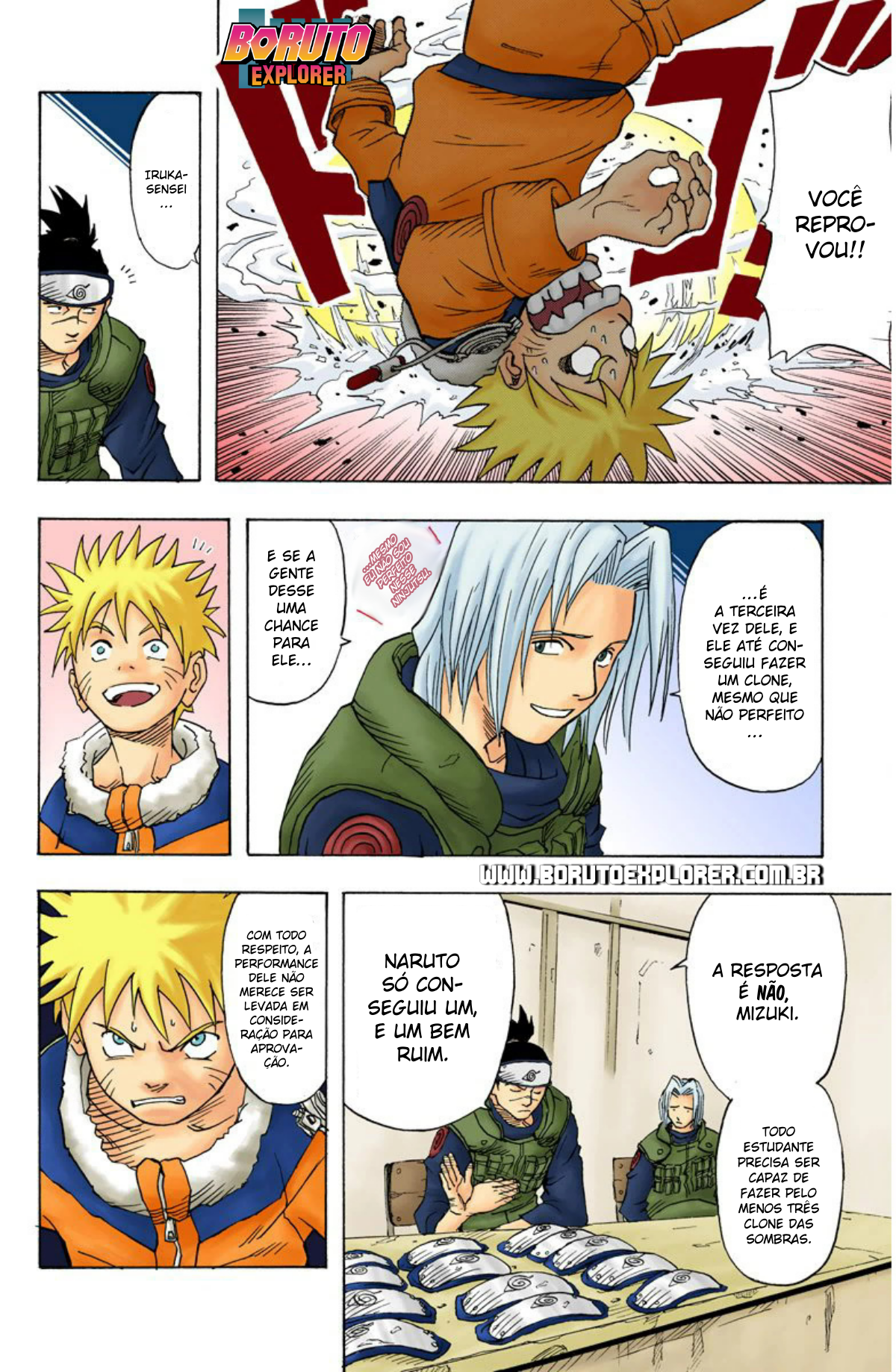 Read Naruto - Versão Colorida Oficial Manga Online