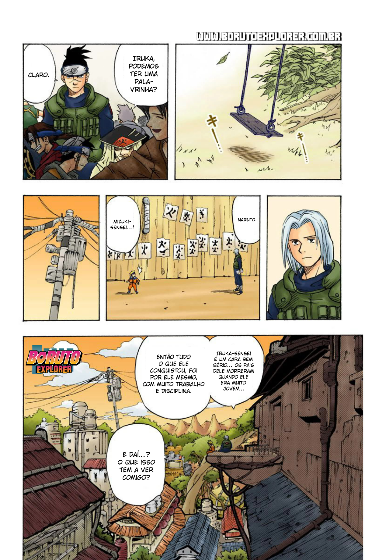 Read Naruto - Versão Colorida Oficial Manga Online