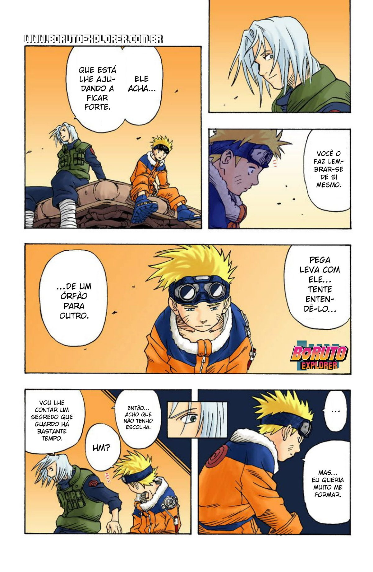 Read Naruto - Versão Colorida Oficial Manga Online