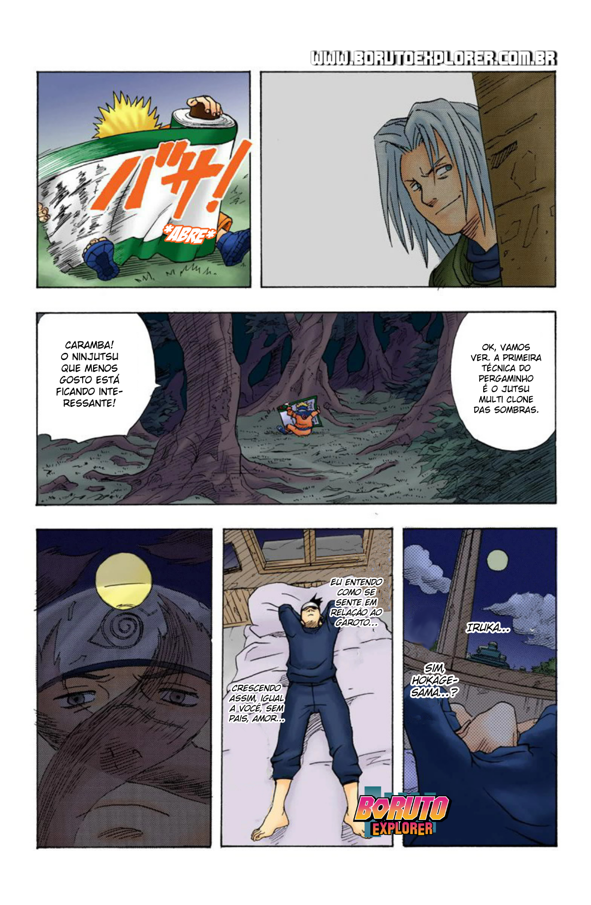 Read Naruto - Versão Colorida Oficial Manga Online