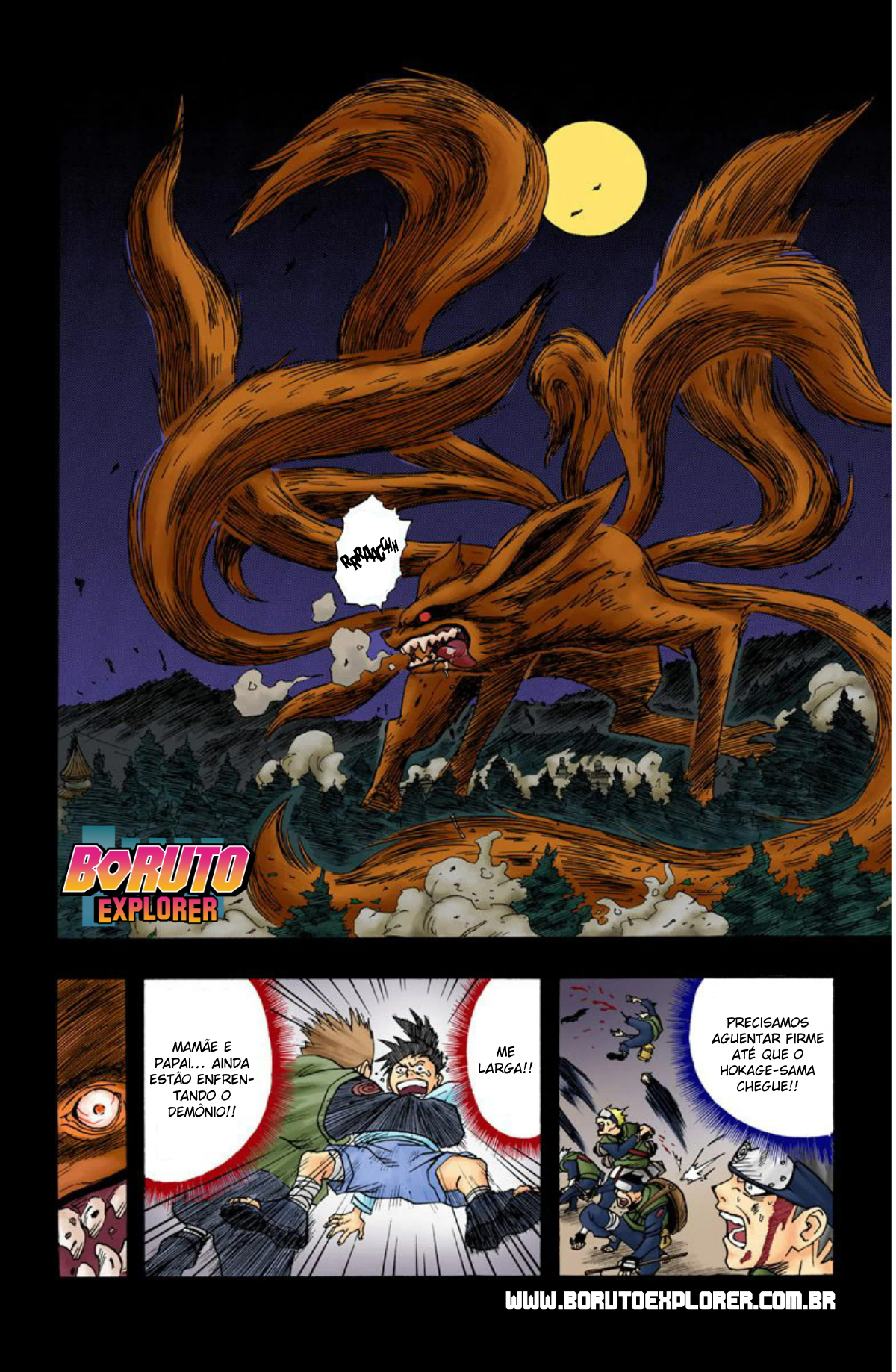 Read Naruto - Versão Colorida Oficial Manga Online