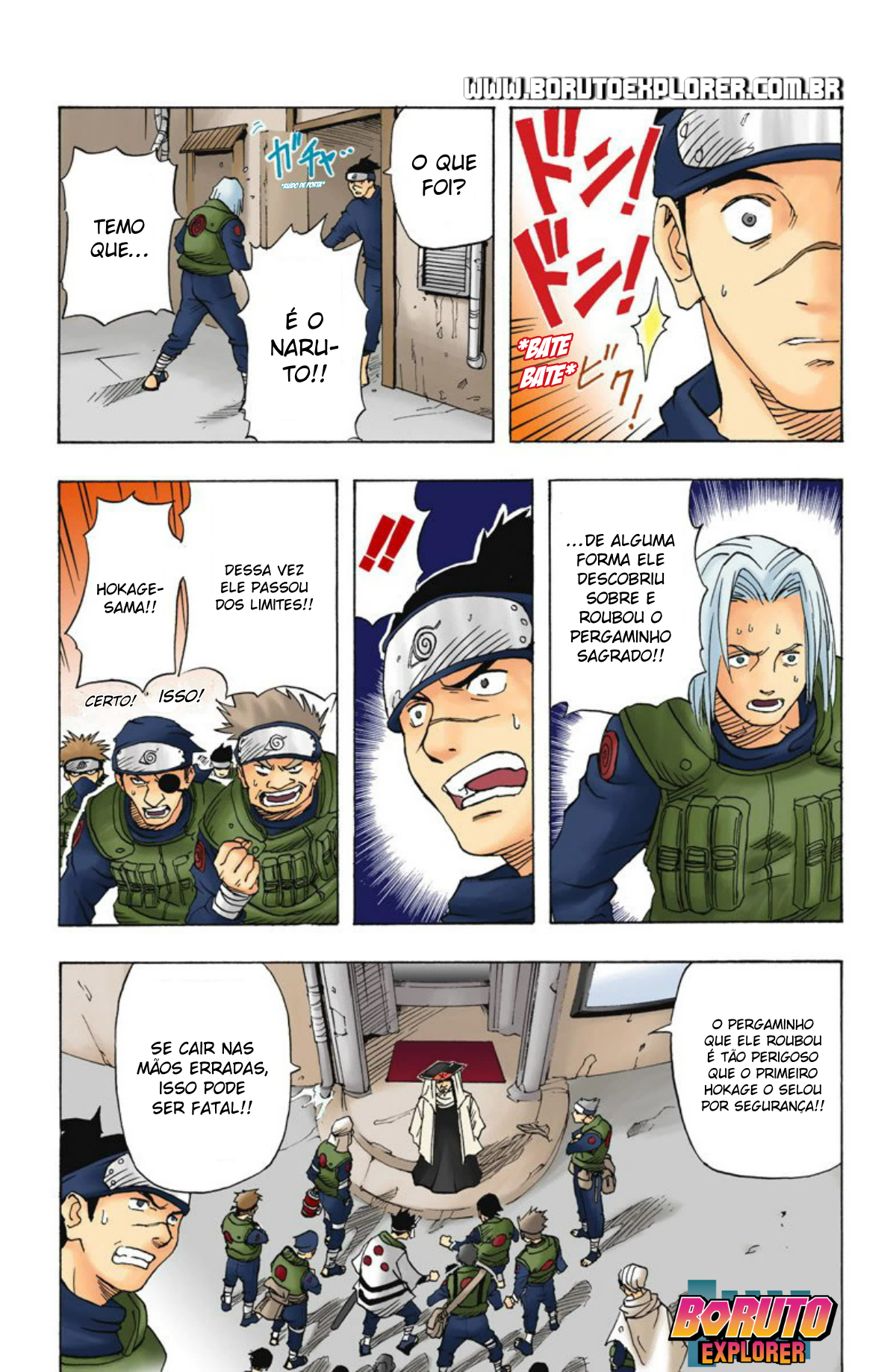 Read Naruto - Versão Colorida Oficial Manga Online