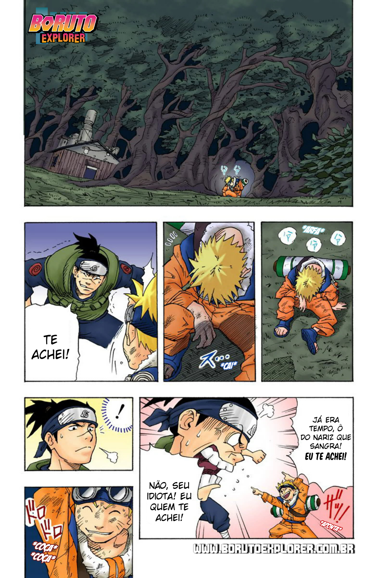 Read Naruto - Versão Colorida Oficial Manga Online