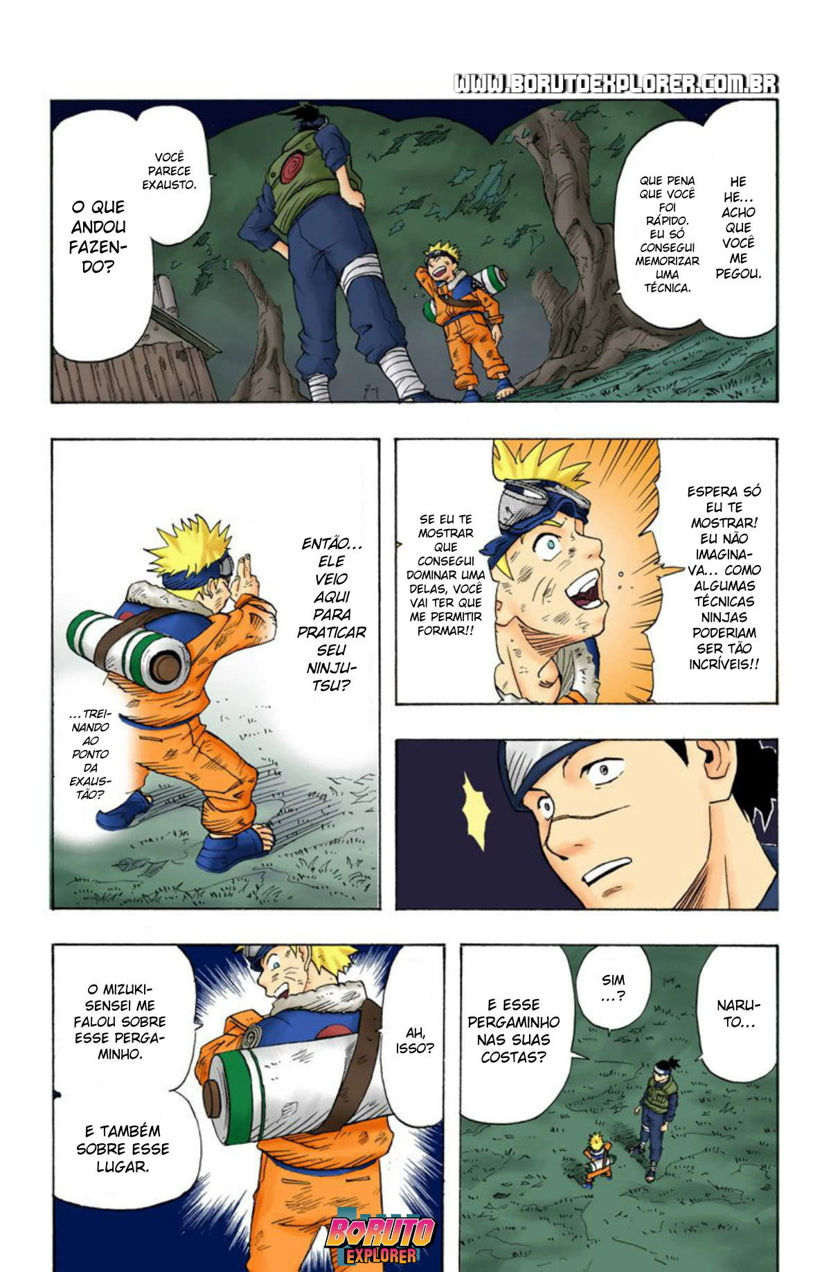 Read Naruto - Versão Colorida Oficial Manga Online